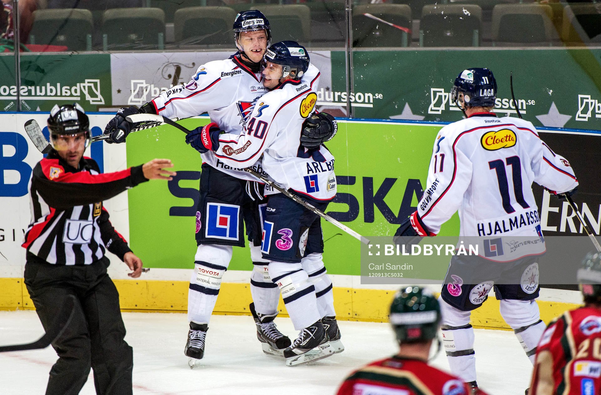 Carl Söderberg, Pär Arlbrandt, Linköping, jubel, 0-2