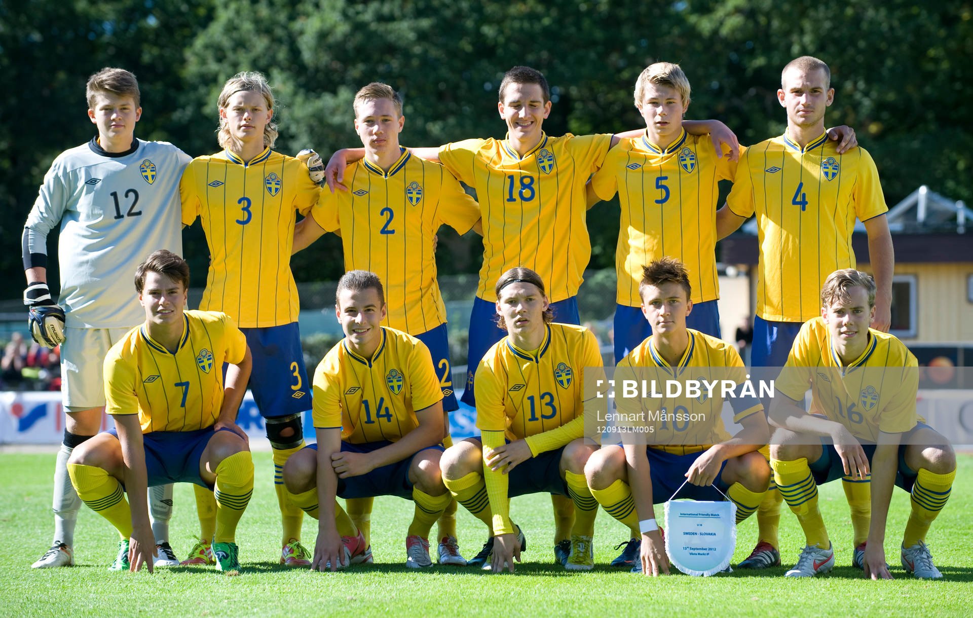 Fotboll, P17/95, Sverige - Slovakien