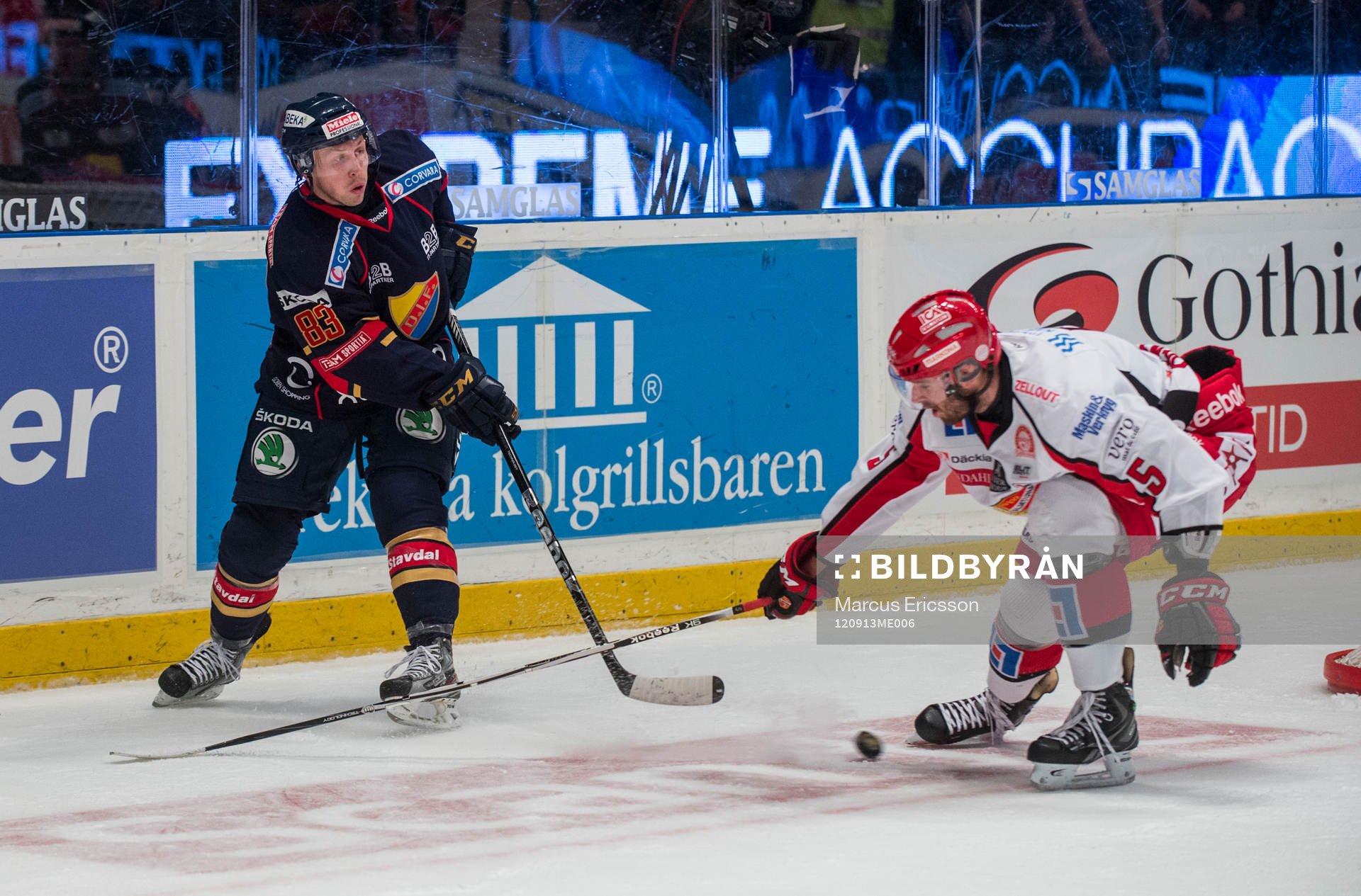 Dustin Johner, Djurgården spelar in pucken