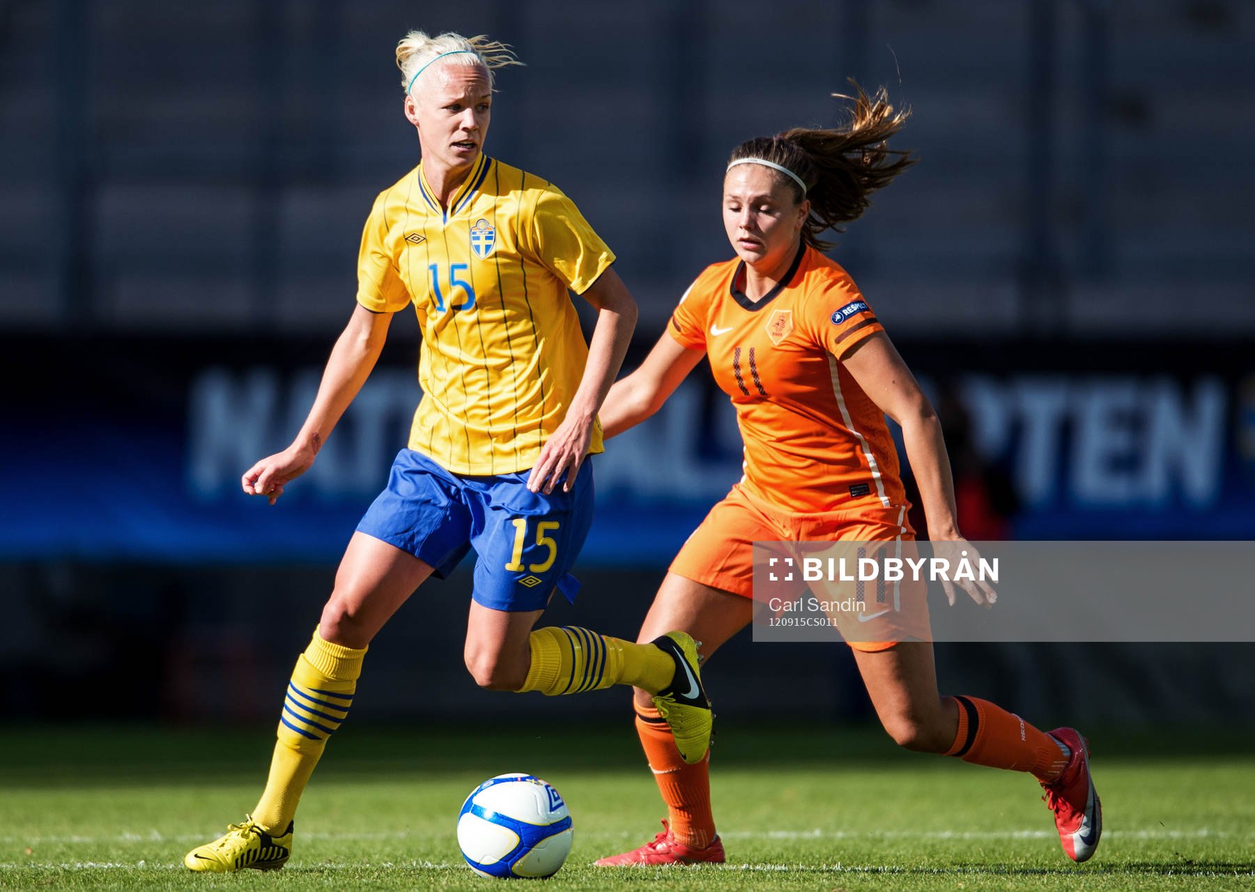 Caroline Seger, Sverige, Lieke Martens, Holland