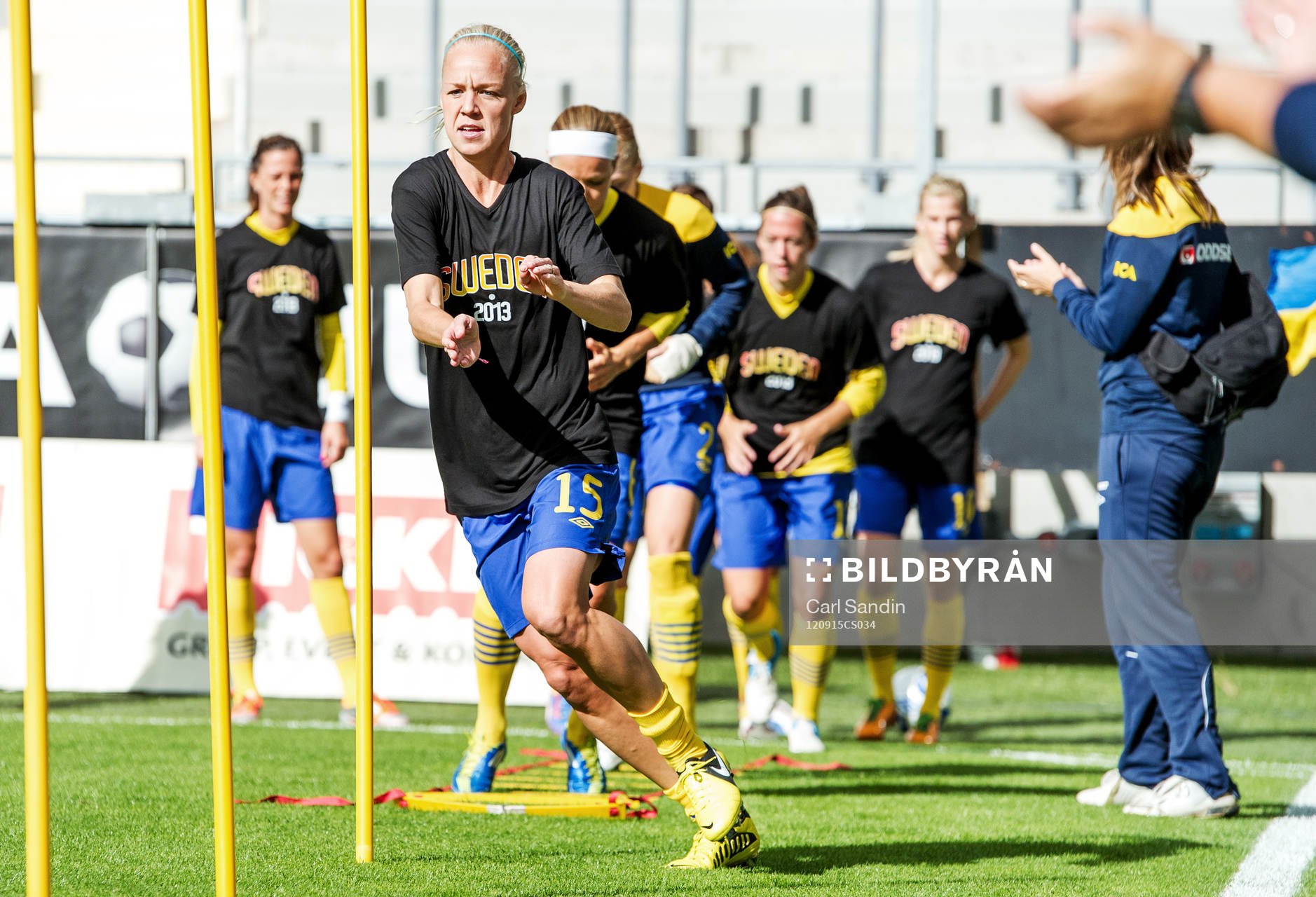 Caroline Seger, Sverige, dam-EM, t-shirt