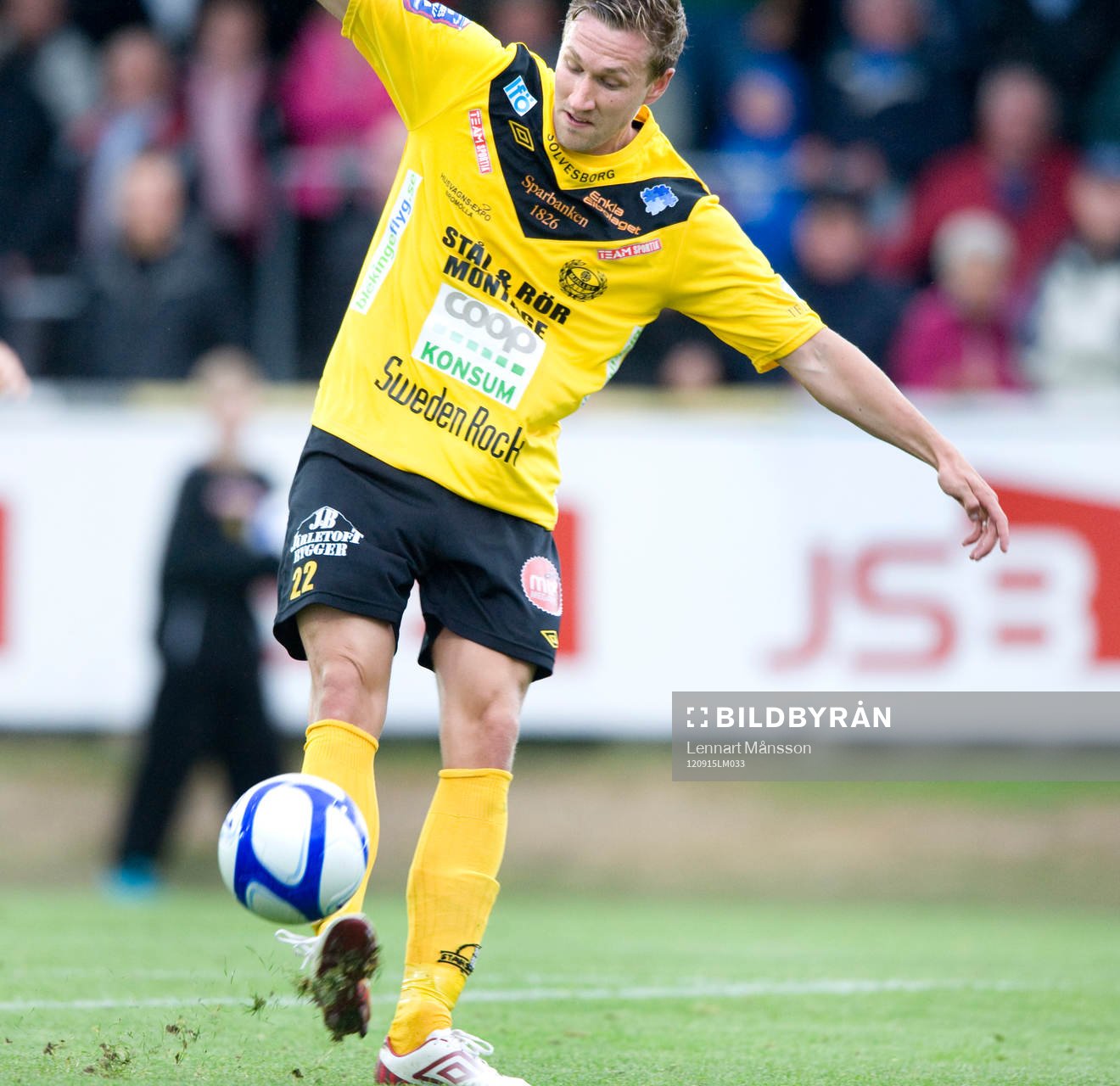 Marcus Pode, Mjällby, missar jättechans