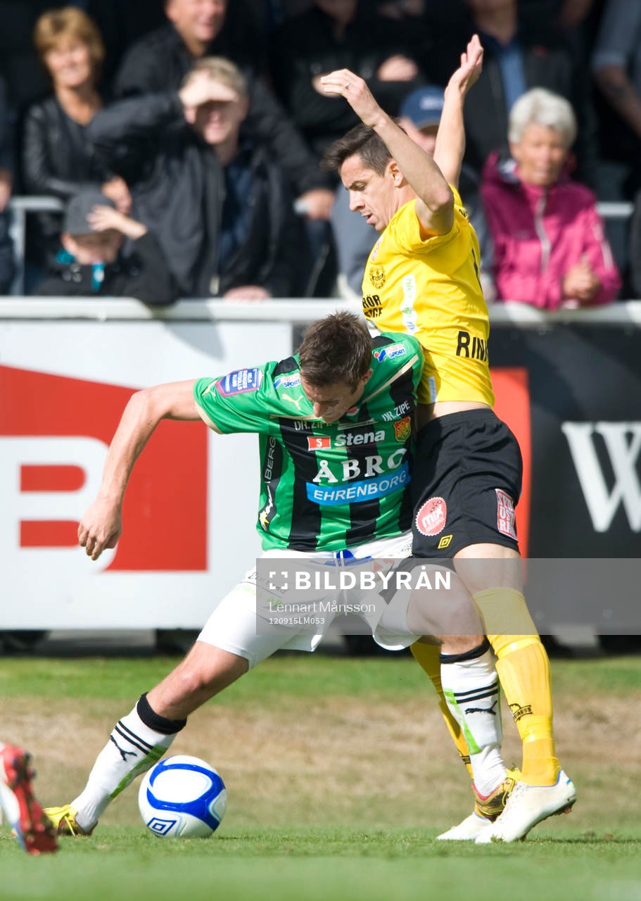 Fotboll, allsvenskan, Mjällby - Gais