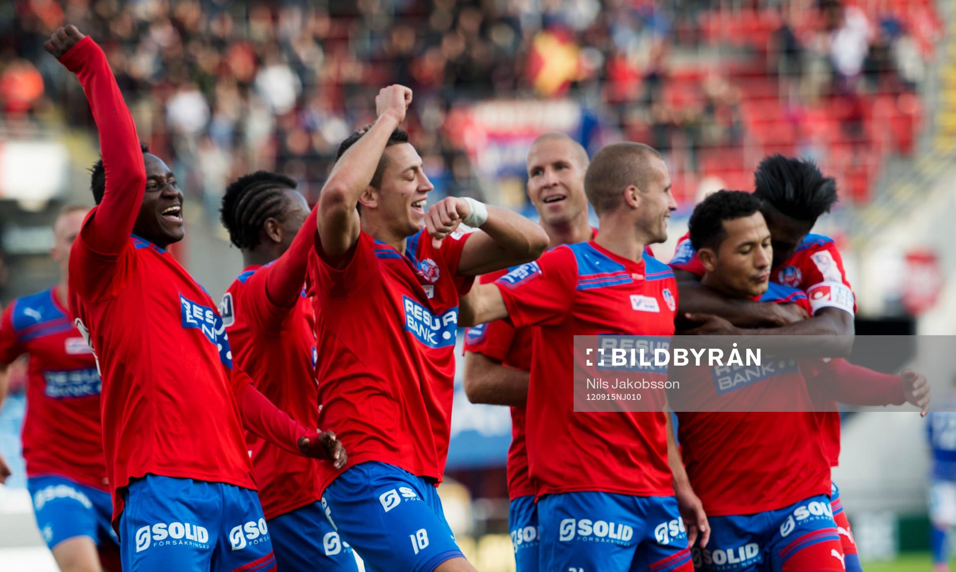 David Accam,  Nikola Djurdjic, Christoffer Andersson,