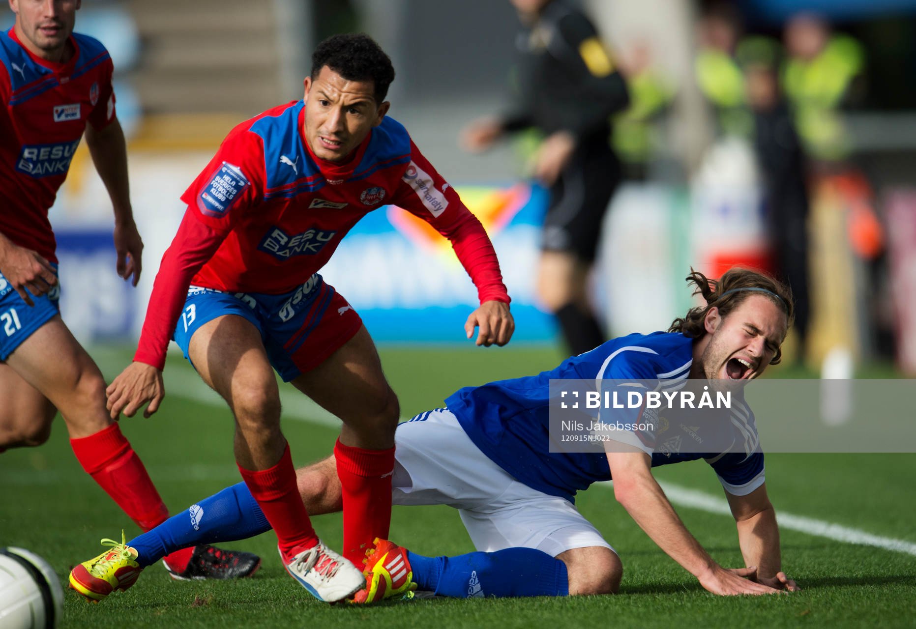 Rachid Bouaouzan, Helsingborg, Simon Helg, GIF Sundsvall