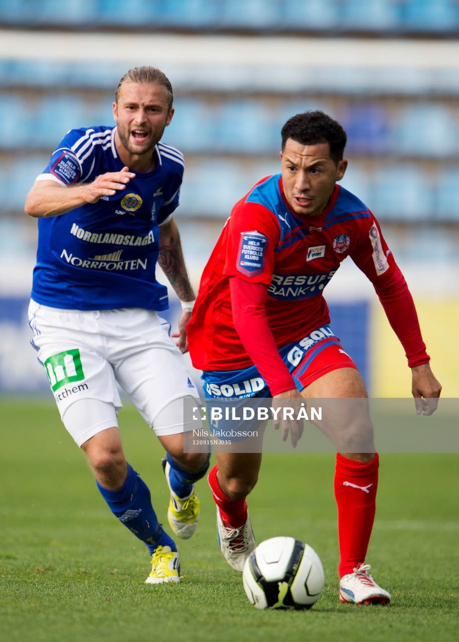Fredric Jonson, GIF Sundsvall, Rachid Bouaouzan, Helsingborg