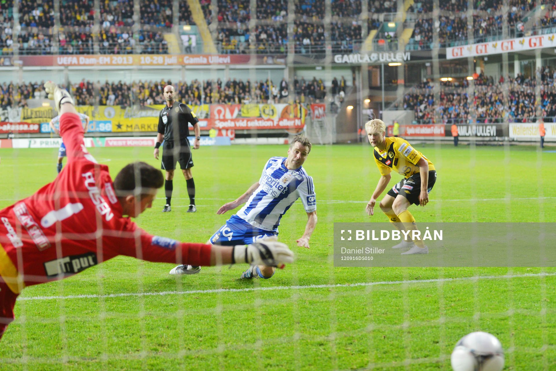 Pontus Farnerud, gör 2-1 till Göteborg