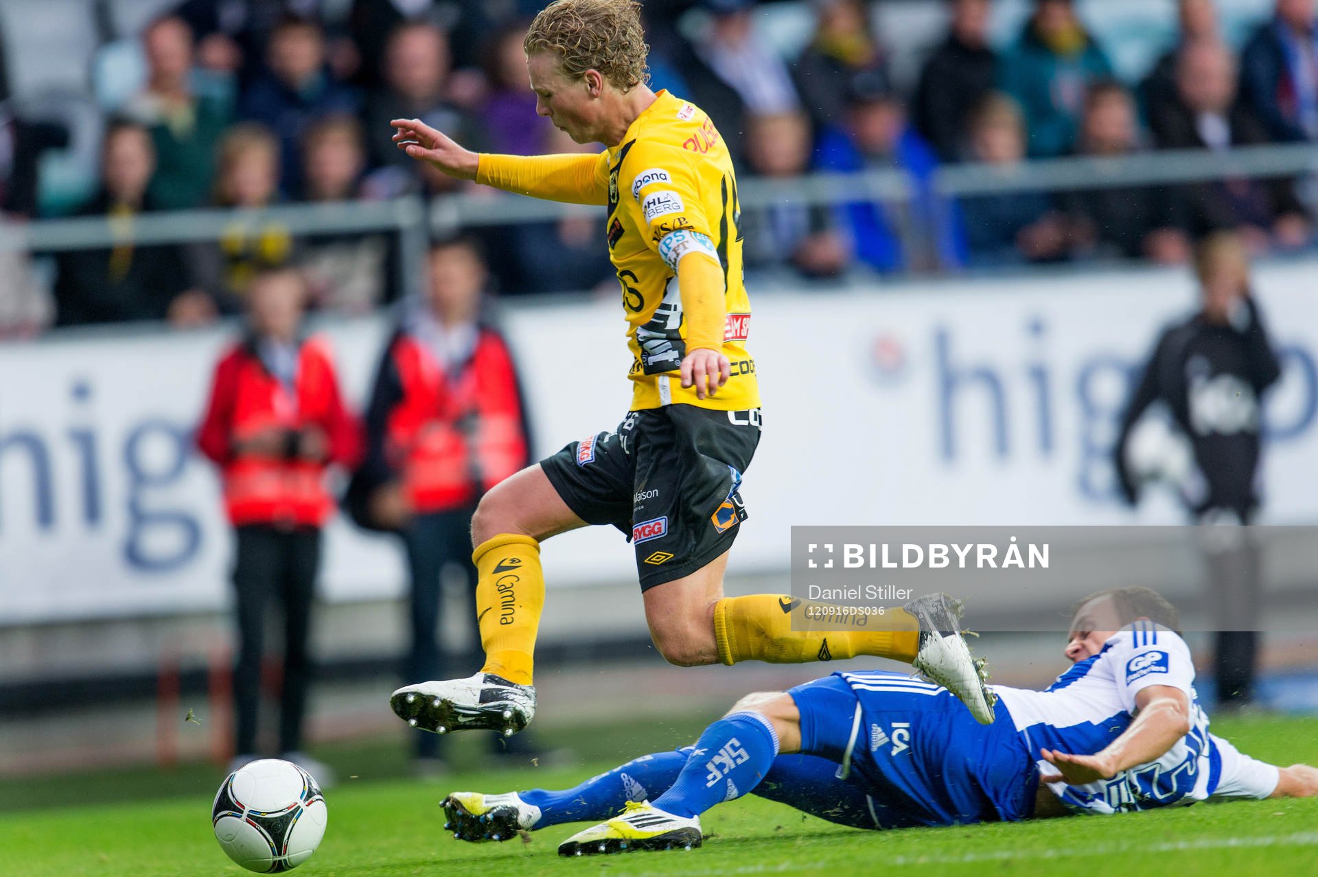 Oscar Hiljemark, Elfsborg. Logi Valgardsson, IFK Göteborg