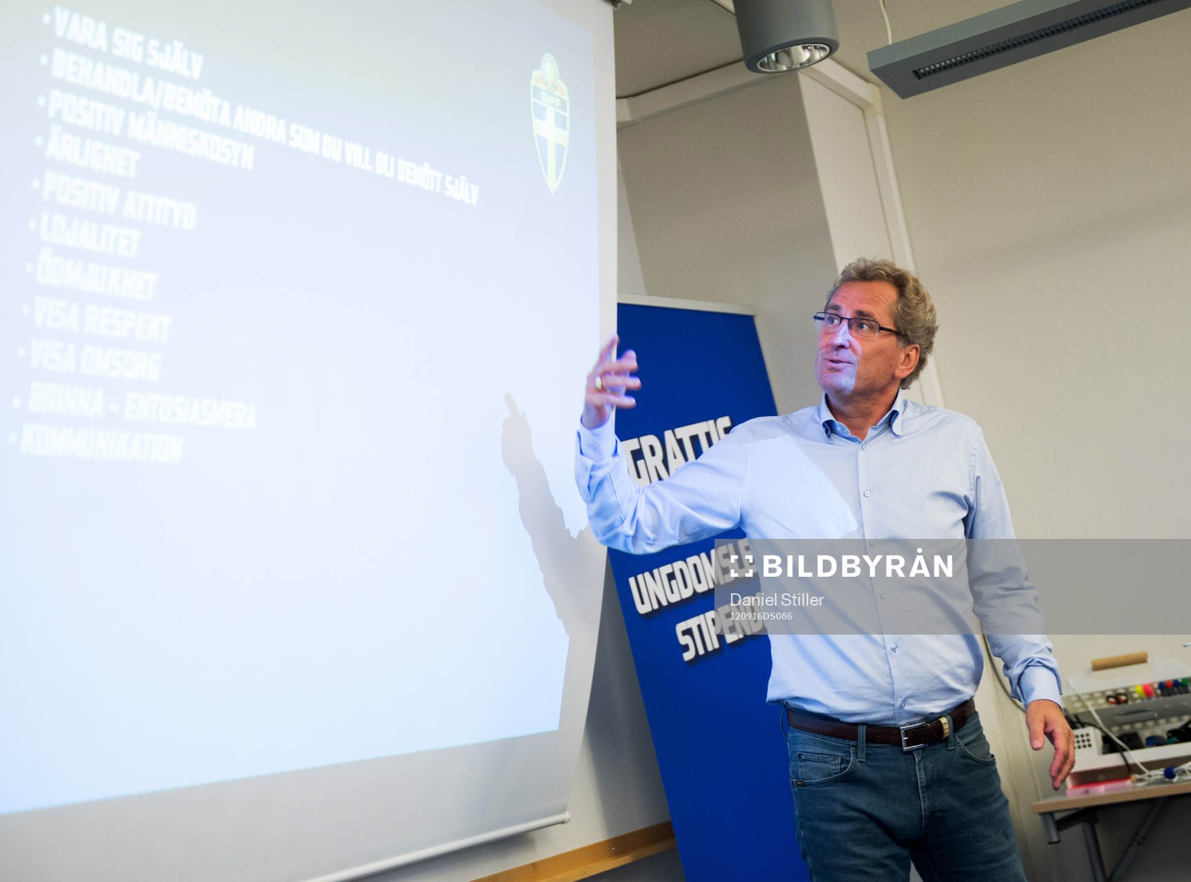 Woody ungdomsstipendiat utbildning, Erik Hamrén