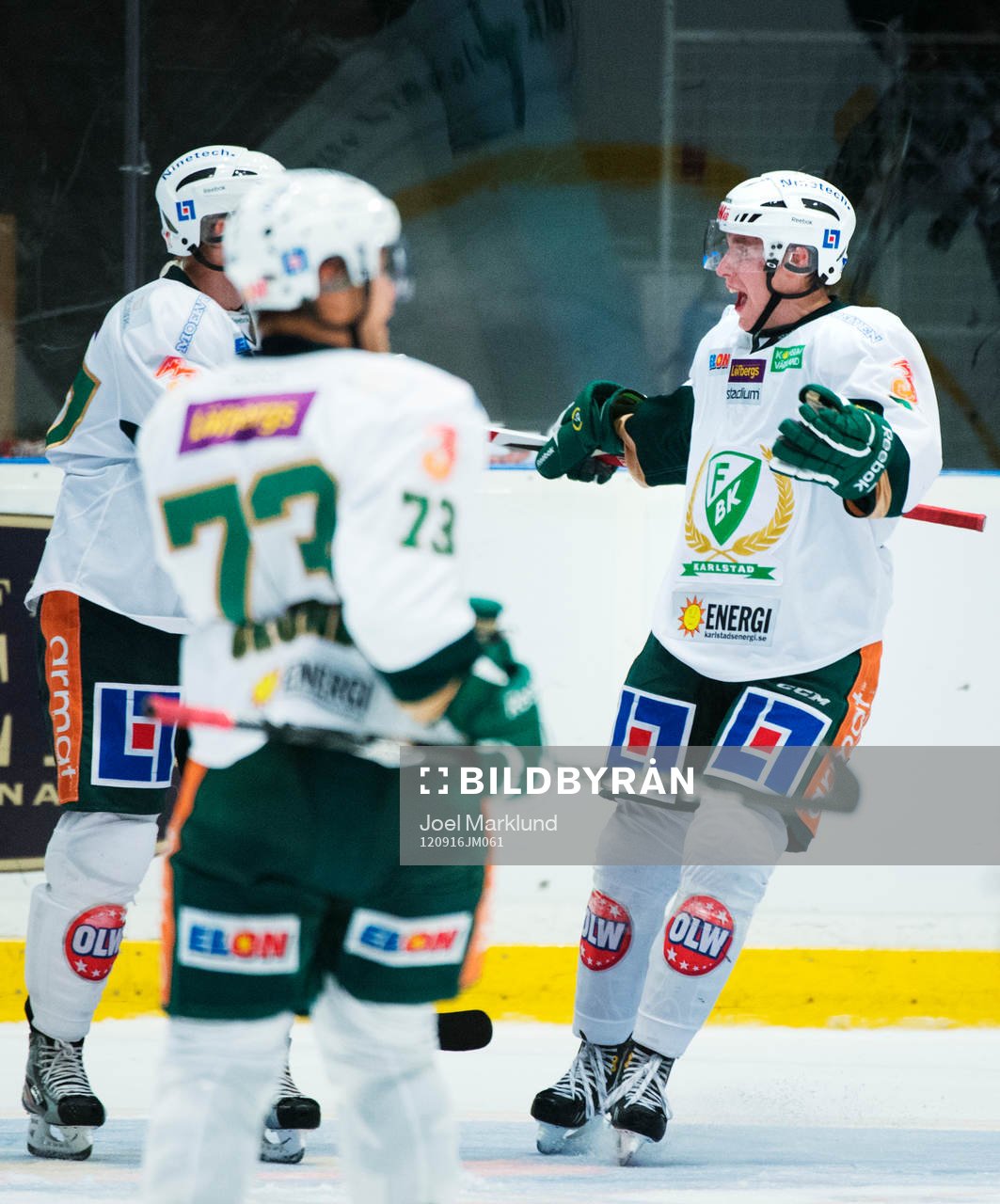Per Åslund, Färjestad, jublar