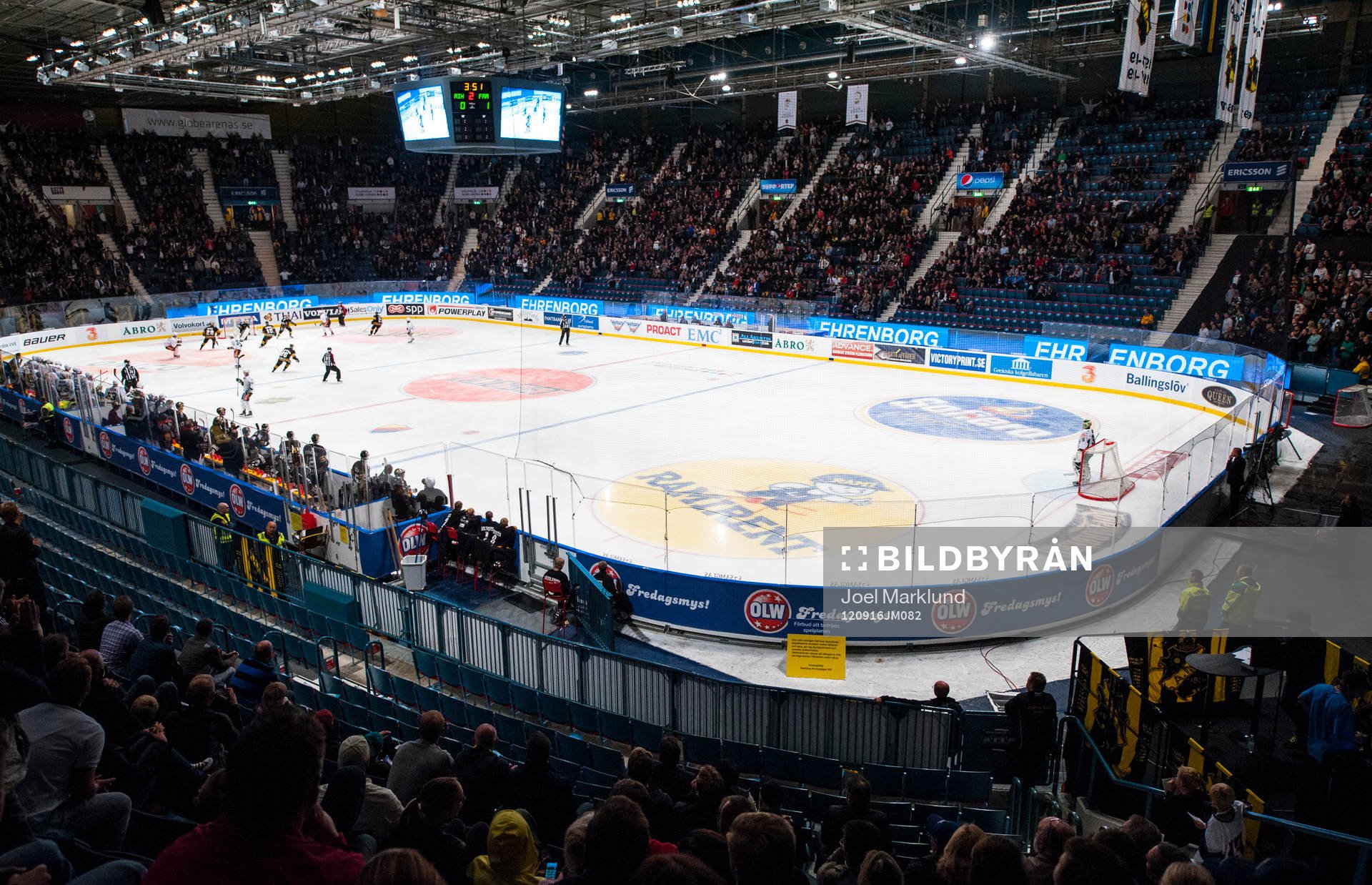 Ehrenborg, ledskärmar, led, annonsering, Hovet, interiör