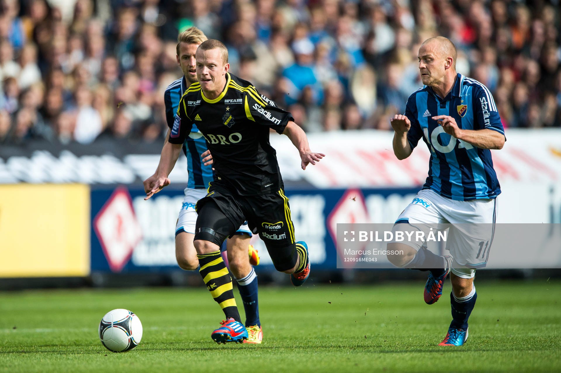  Daniel Gustavsson, AIK och Daniel Sjölund, Djurgården.