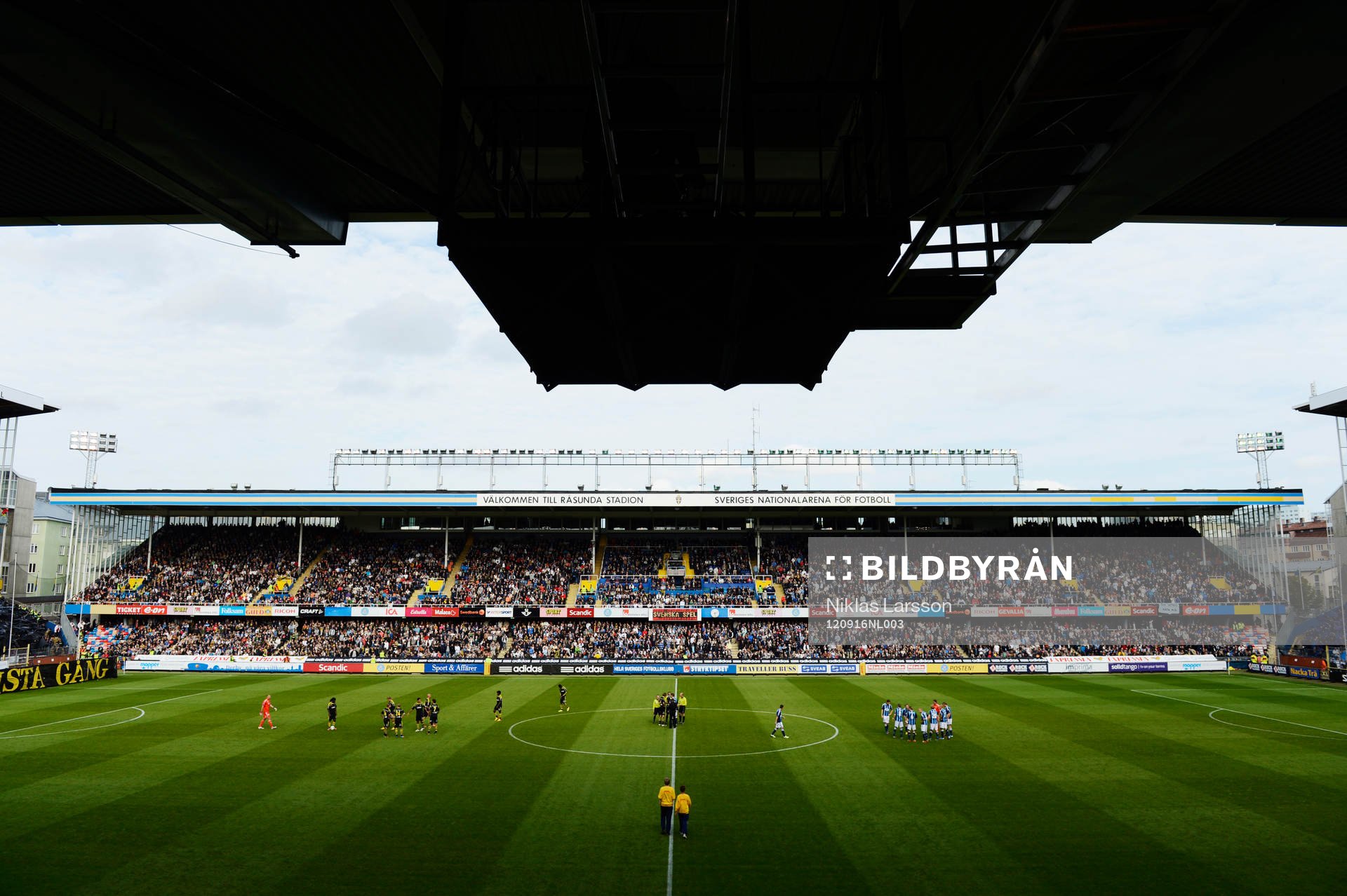 Sista matchen på Råsunda