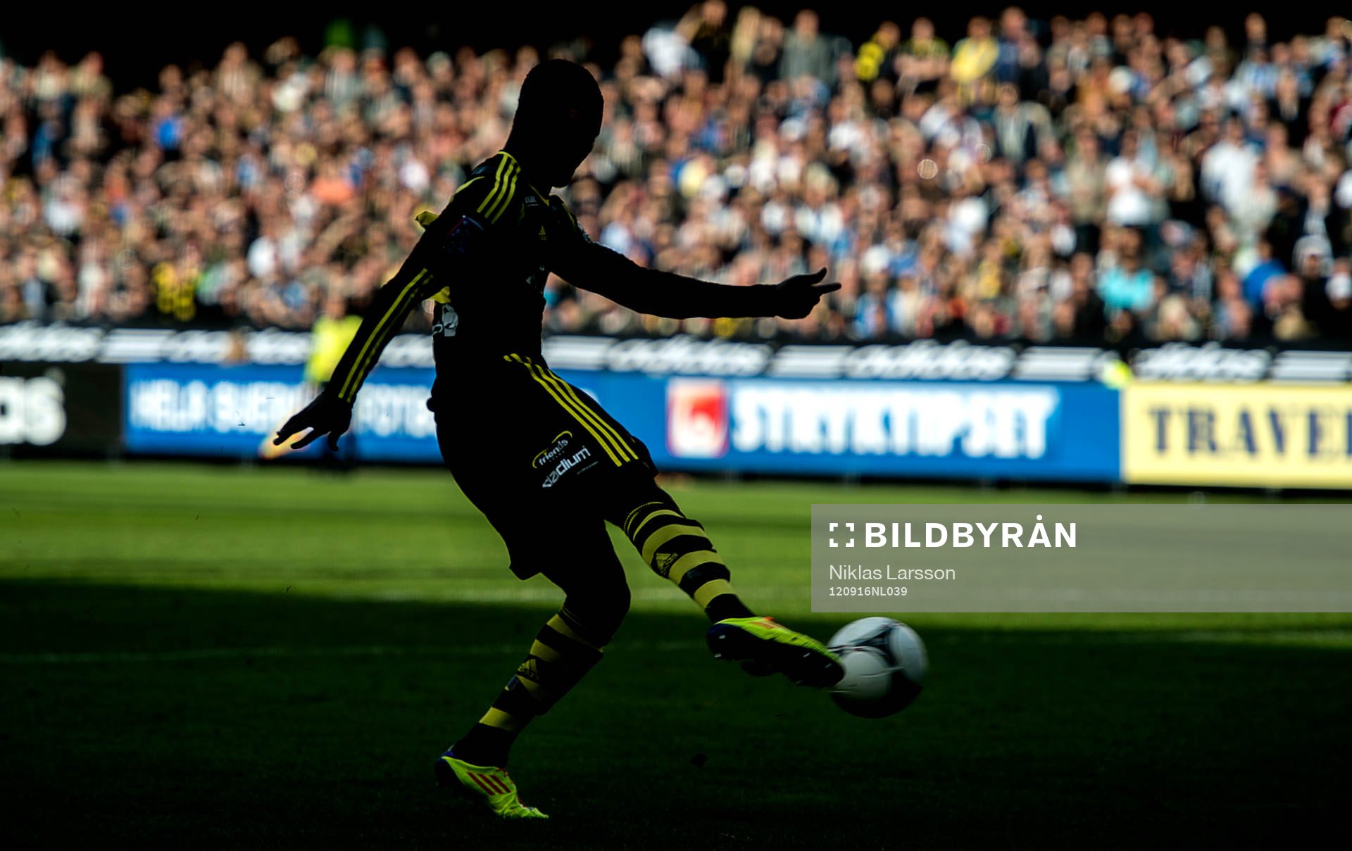 Kwame Karikari, AIK gör 0-1 målet