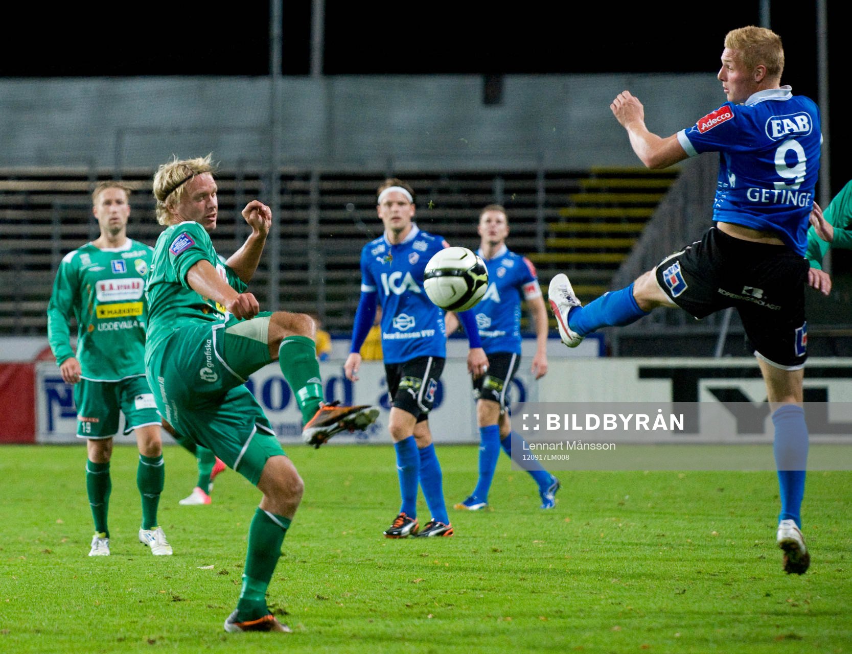 Gudjon Baldvinsson, Halmstad och David Bennhage, Ljungskile