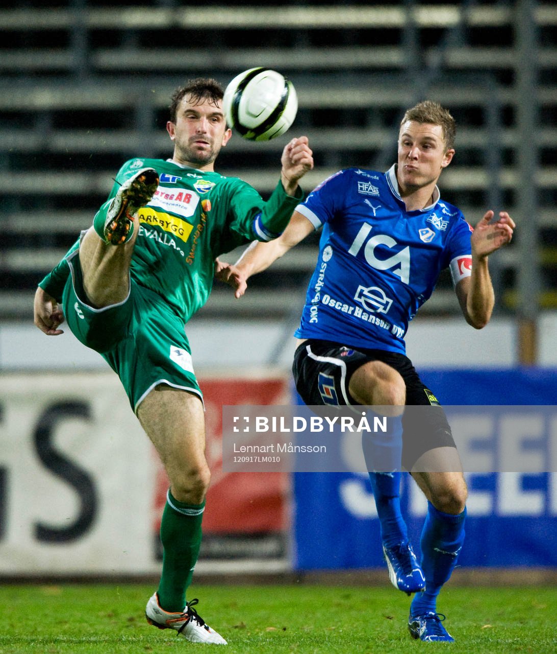  Aleksander Kitic, Ljungskile och Rickard Magyar, Halmstad