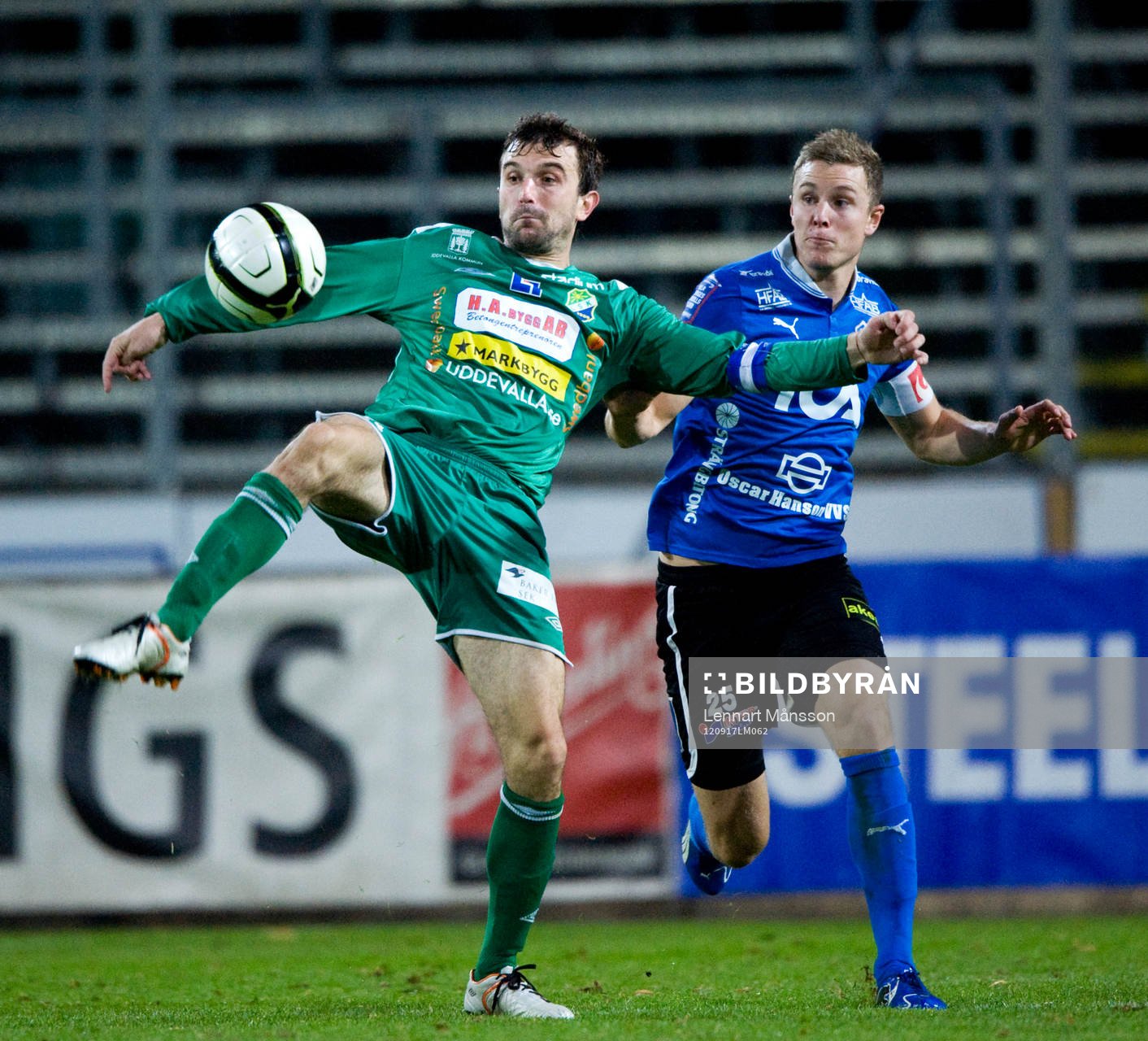 Aleksander Kitic, Ljungskile och Rickard Magyar, Halmstad