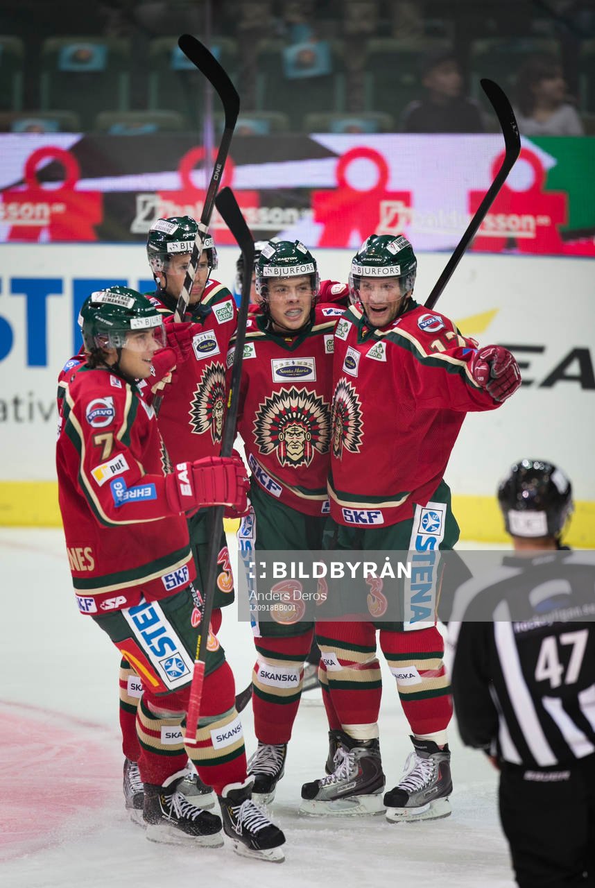 Mats Rosseli Olsen gör 1-0 till Frölunda