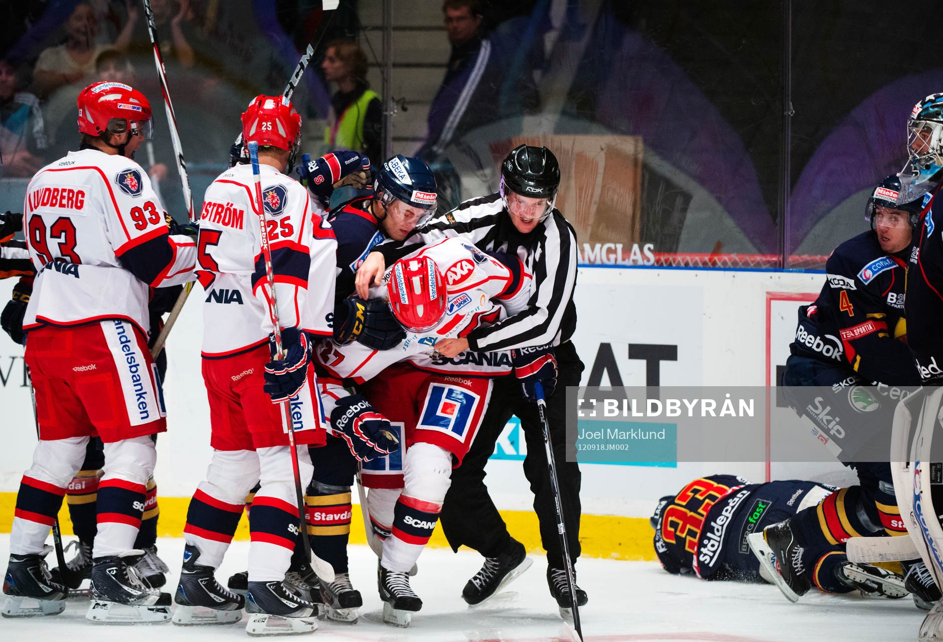 Jacob Dahlström, Södertälje, hamnar i bråk