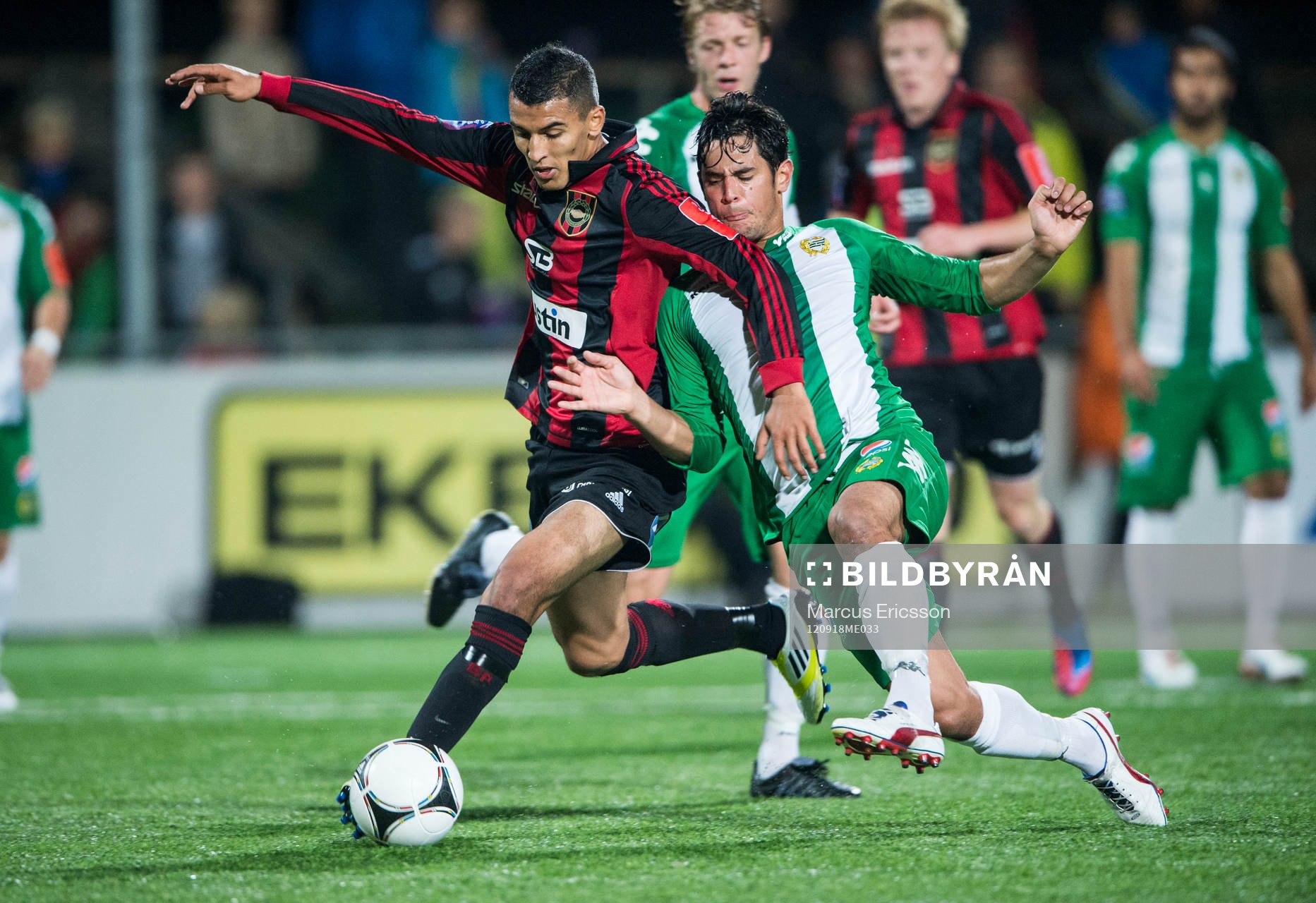 Nabil Bahoui, BP och Sebastian Bojassen, Hammarby