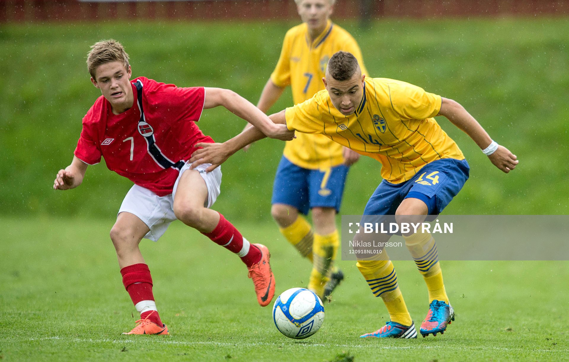 Jordan Larsson, Sverige och Mathias Bringaker, Norge