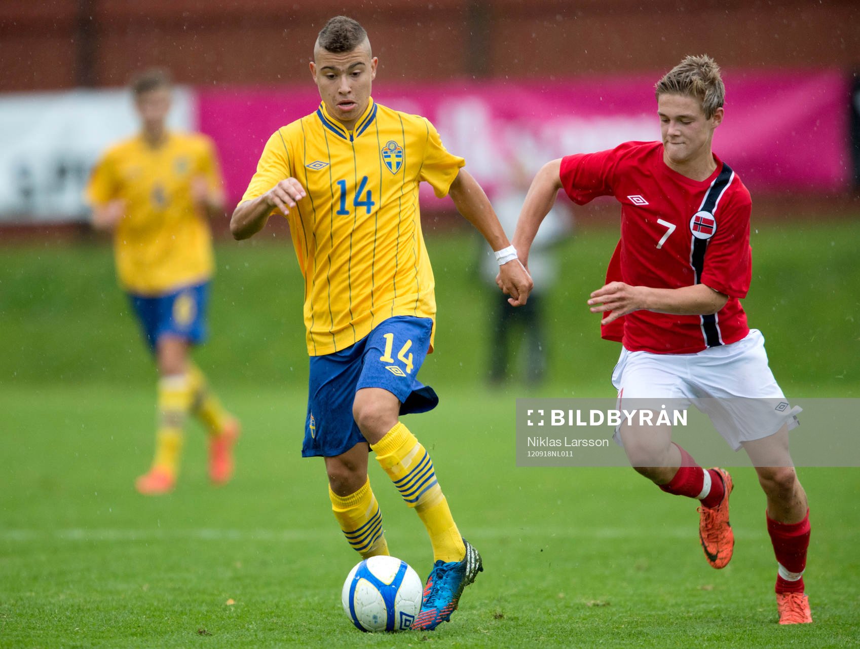 Jordan Larsson, Sverige och Mathias Bringaker, Norge