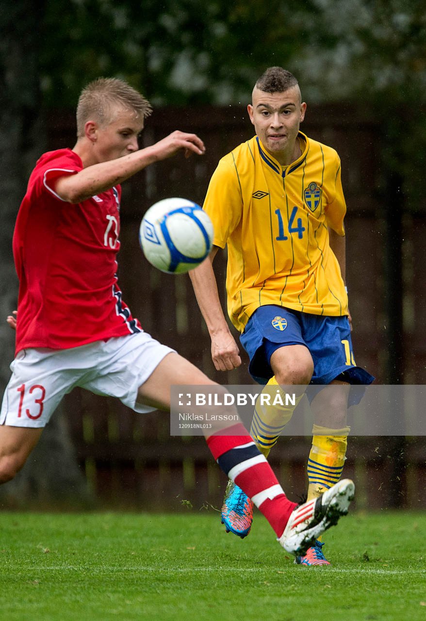 Jordan Larsson, Sverige och Krister Landa, Norge