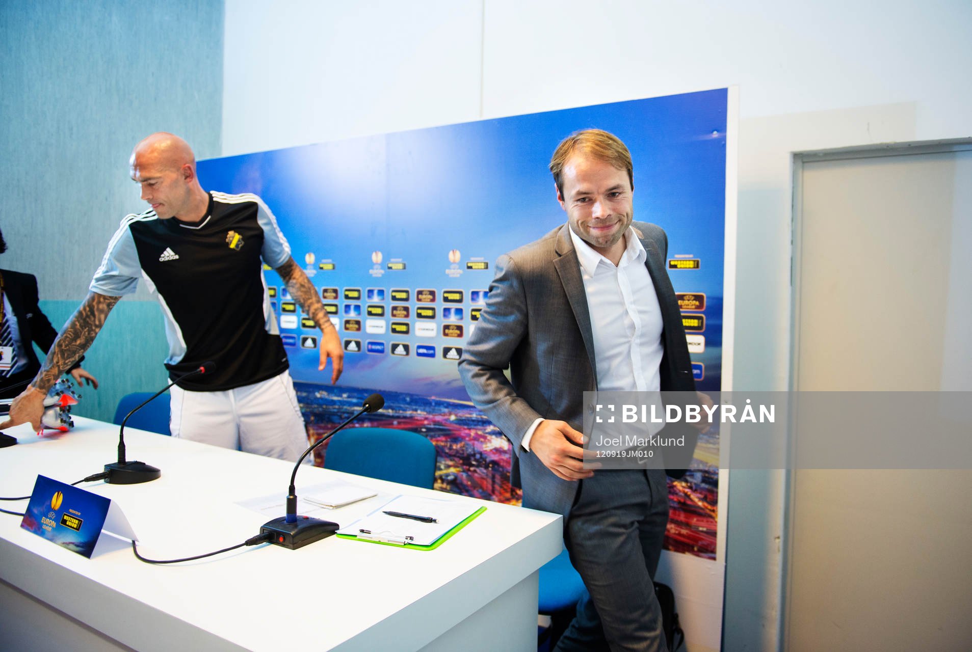 Daniel Majstorovic och Andreas Alm, tränare