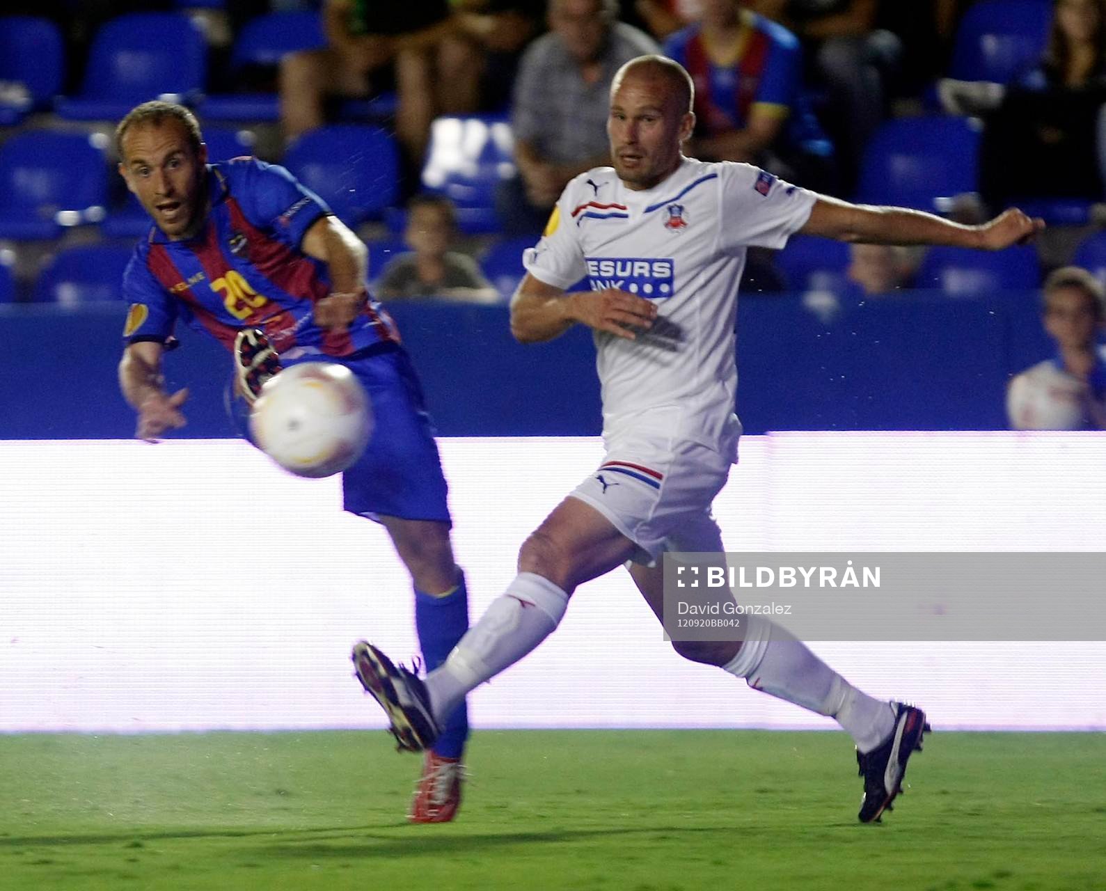 JUANLU, Levante och Christoffer Andersson, Helsingborg
