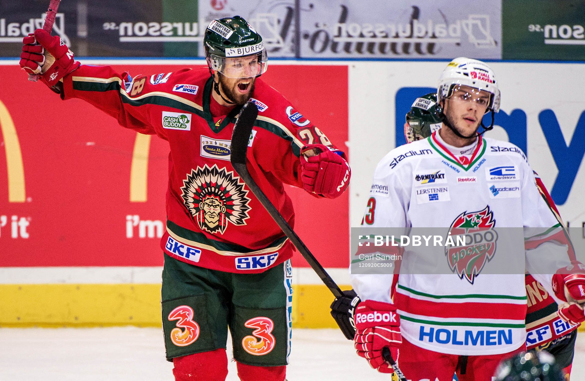 Dick Axelsson, Frölunda, jublar