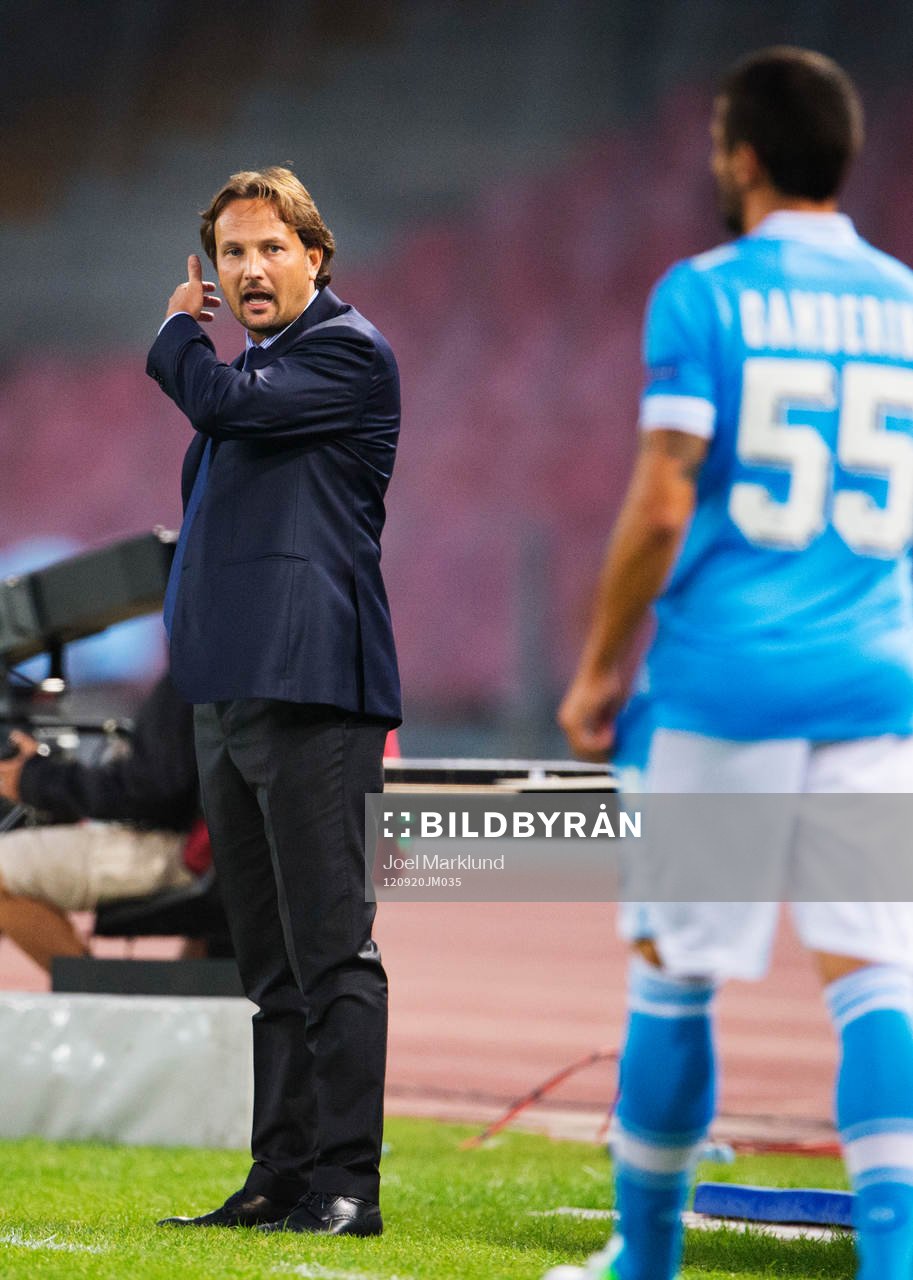 Nicolo Frustalupi, tränare Napoli