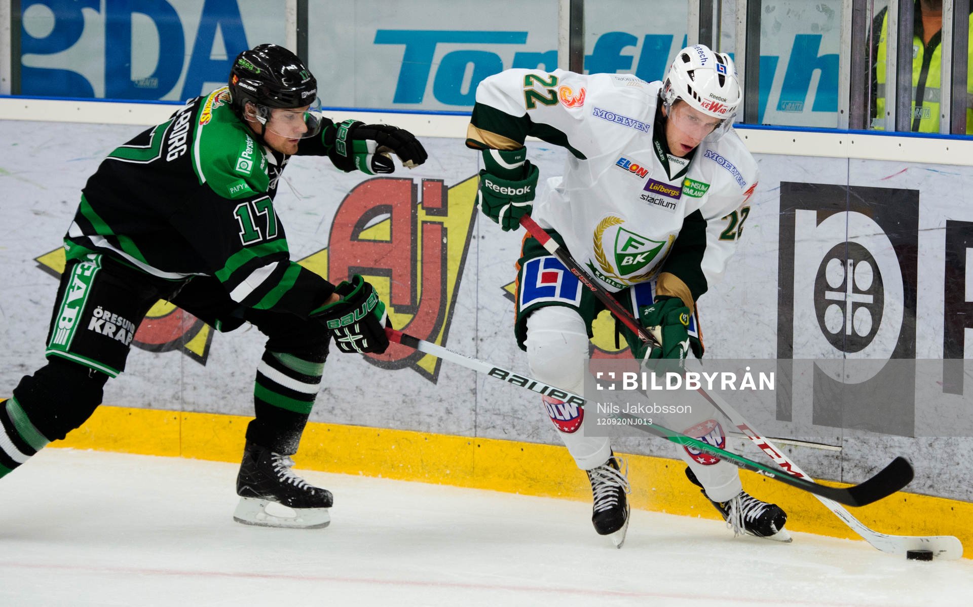 Victor Panelin Borg, Rögle, Per Åslund, Färjestad