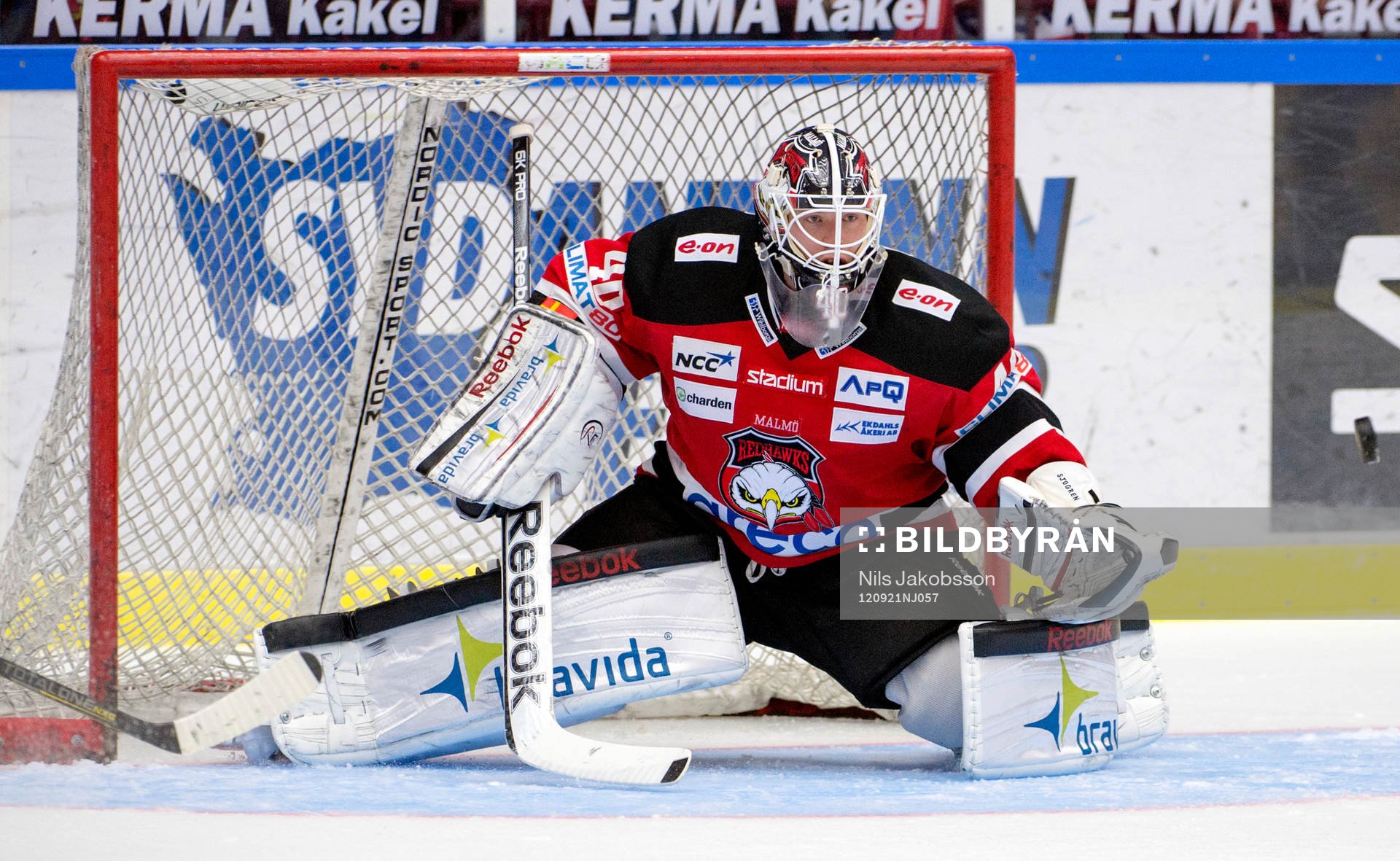 Pontus Sjögren, måvakt, Malmö Redhawks