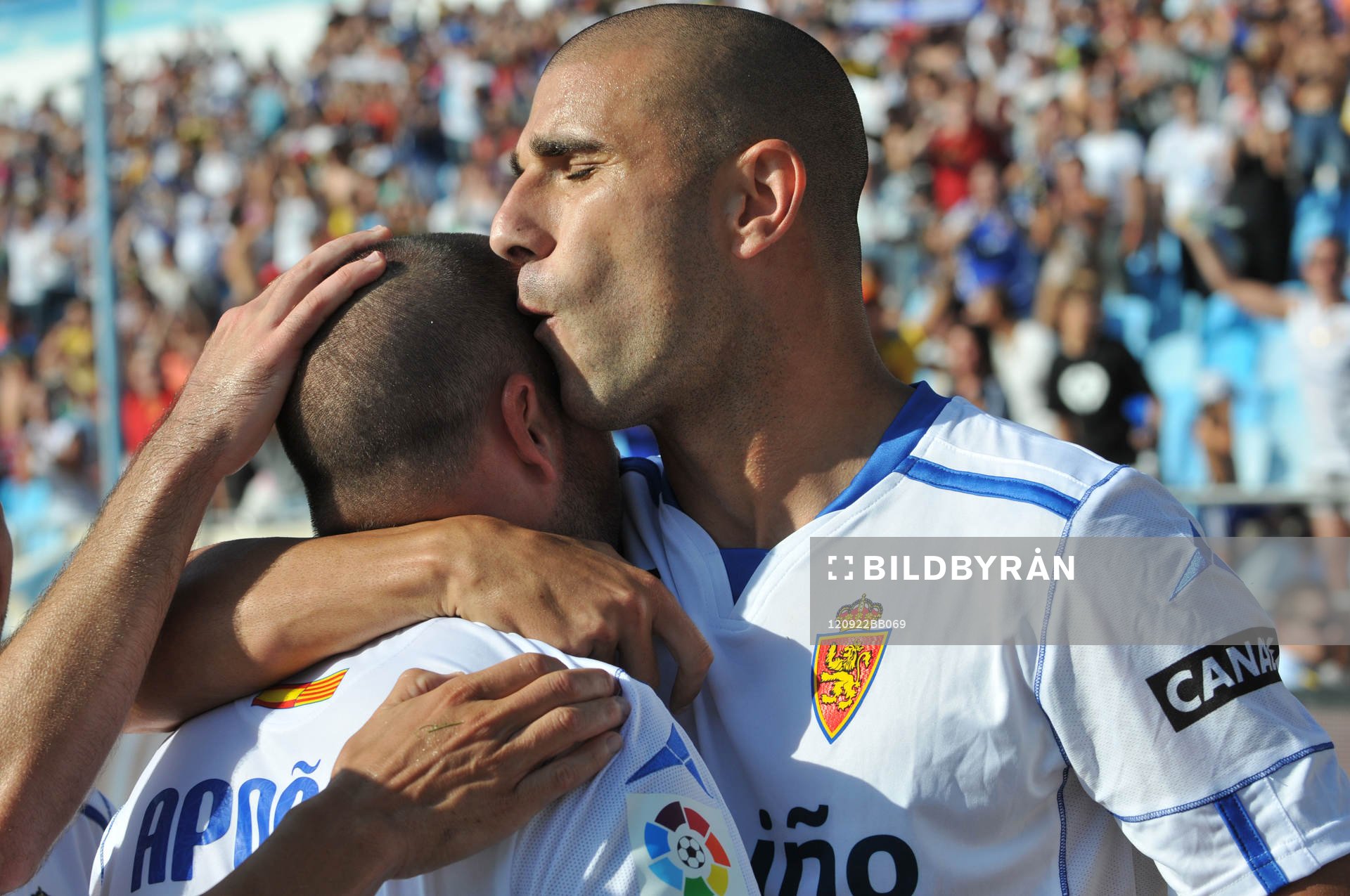 Fotboll, La Liga (Spansk Liga) Real Zaragoza vs. Atlético