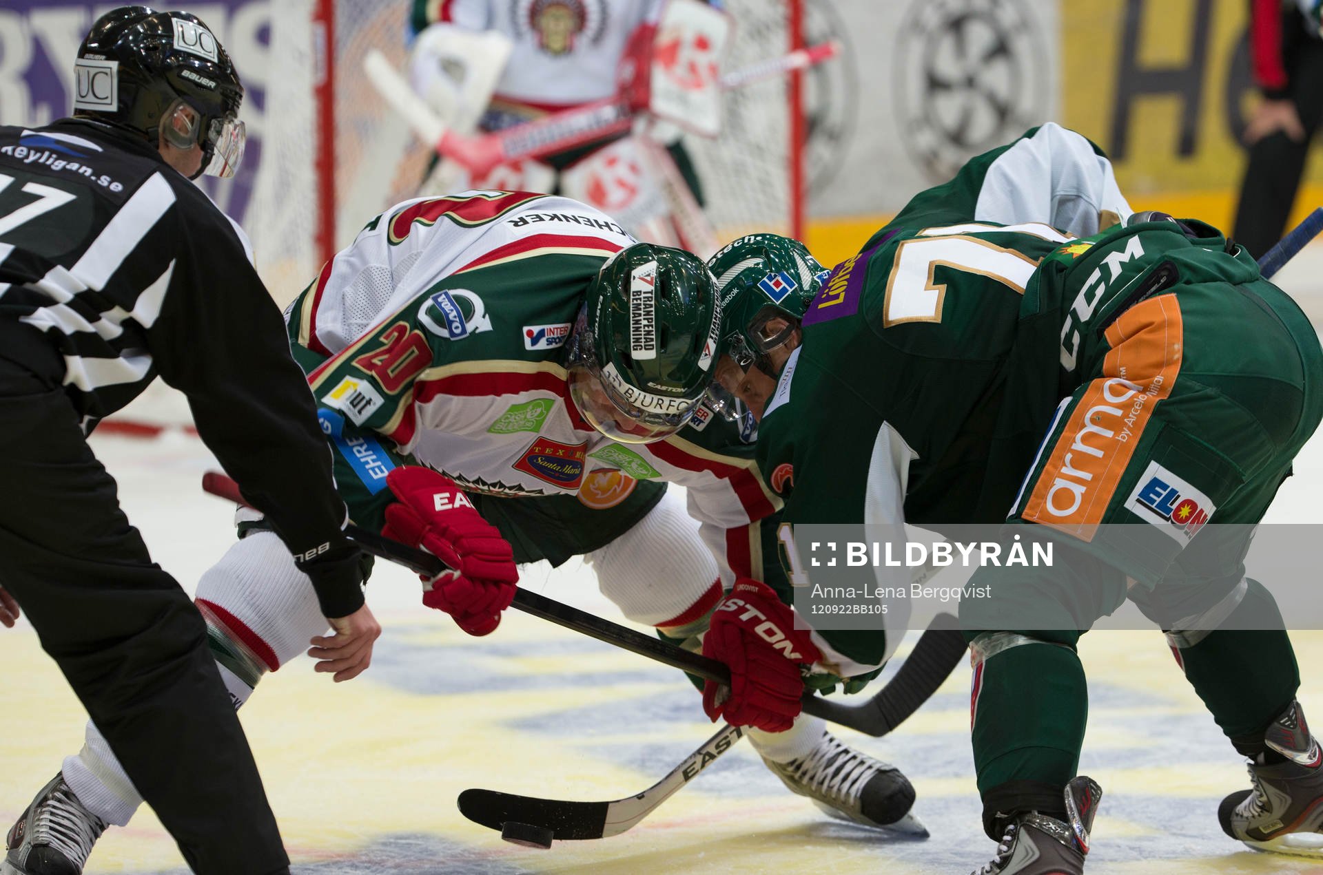 Christian Berglund, Färjestad , Joel Lundqvist, Frölunda