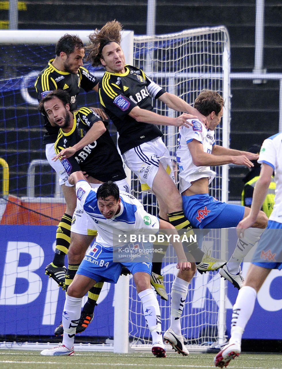 Fotboll, Allsvenskan, Norrköping v AIK