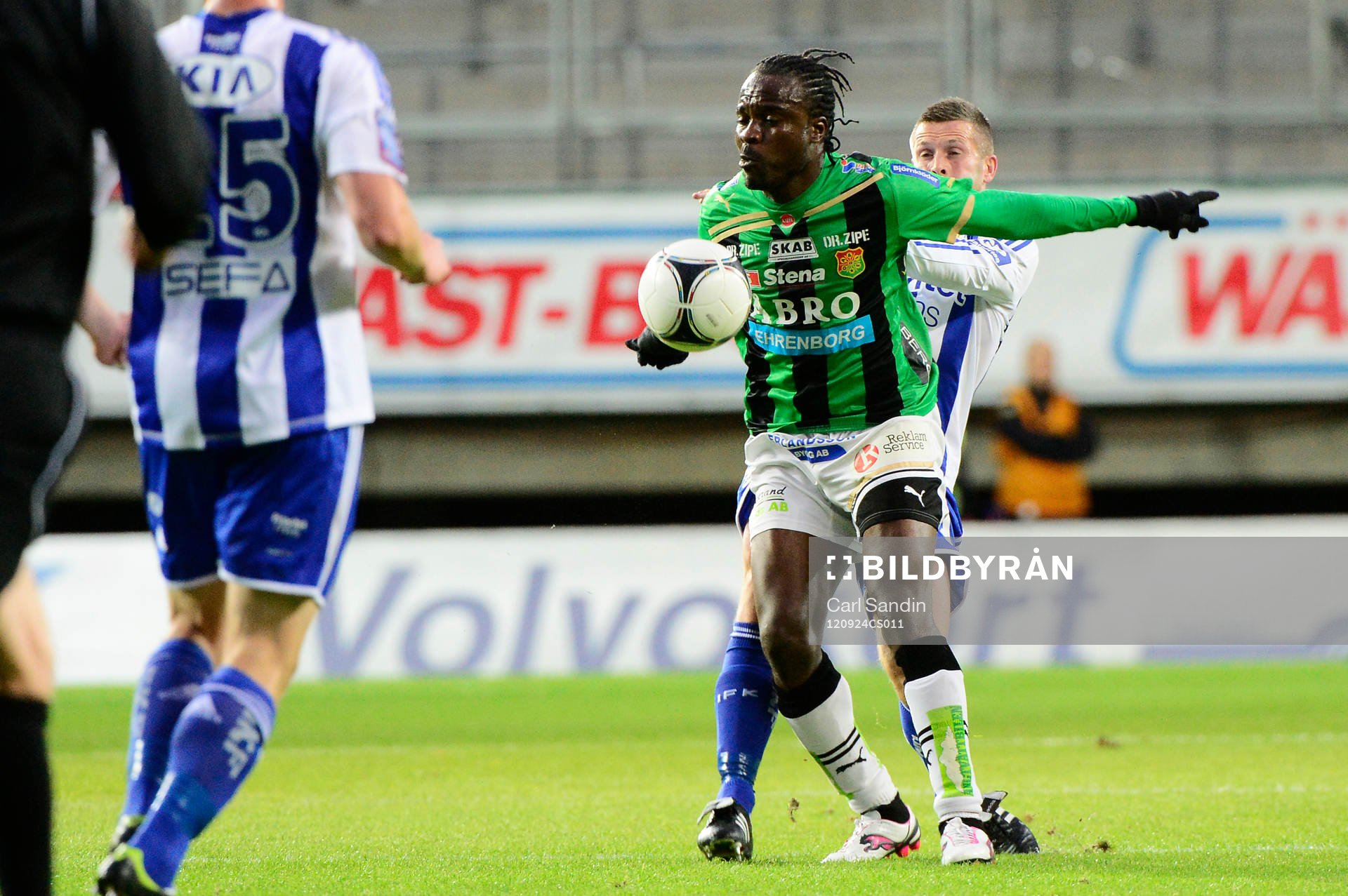 Peter Ijeh, Gais och Logi Valgardsson, Göteborg