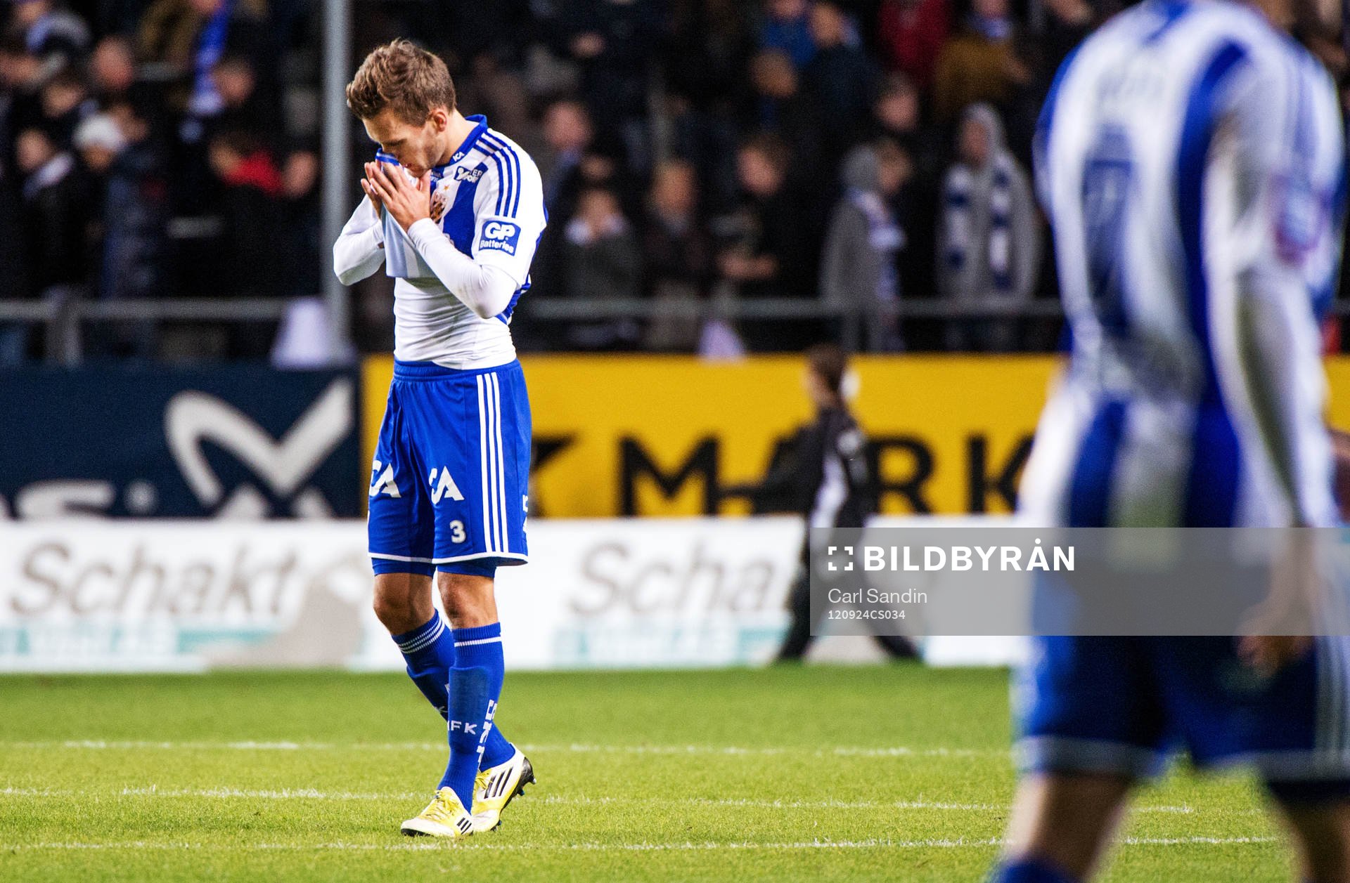 Logi Valgardsson, IFK Göteborg, deppar