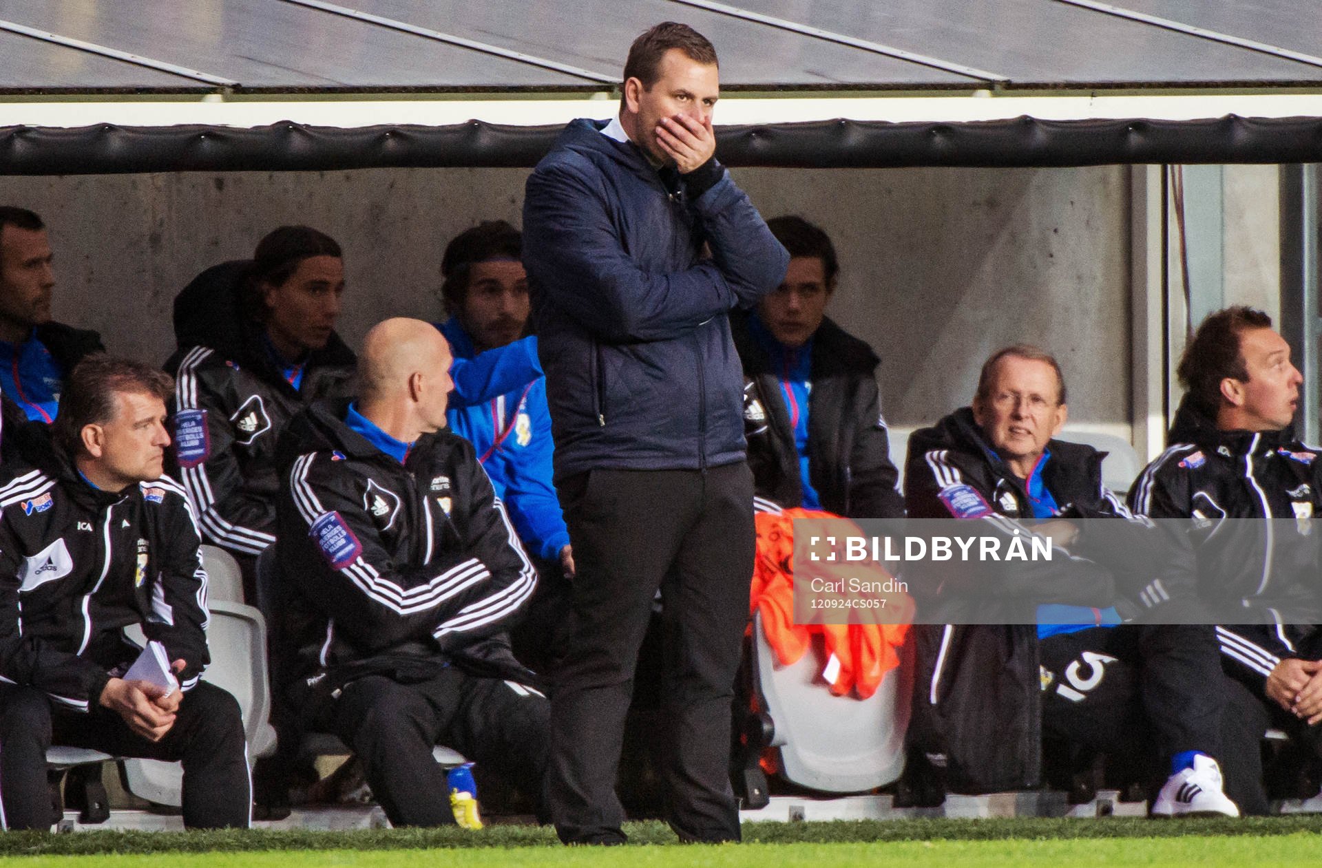 Mikael Stahre, tränare IFK Göteborg, står vid