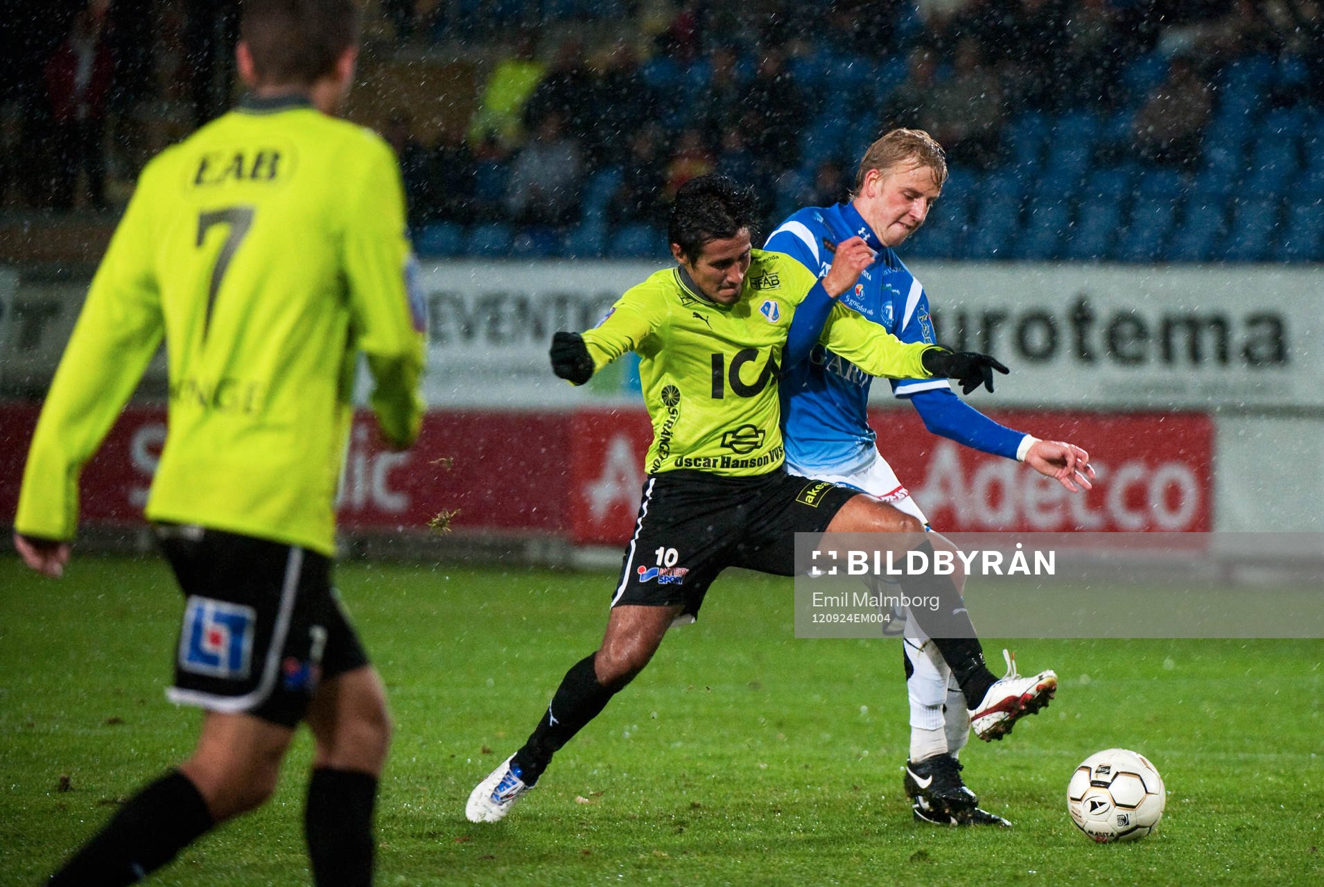 Antonio Rojas, Halmstad och Viktor Svensson, Trelleborg