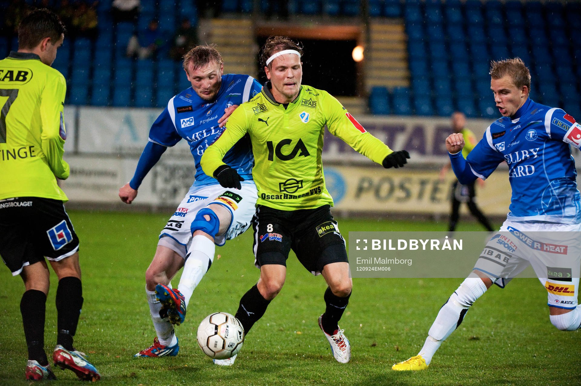 Kristoffer Fagercrantz, Halmstad och Fredrik Jensen,