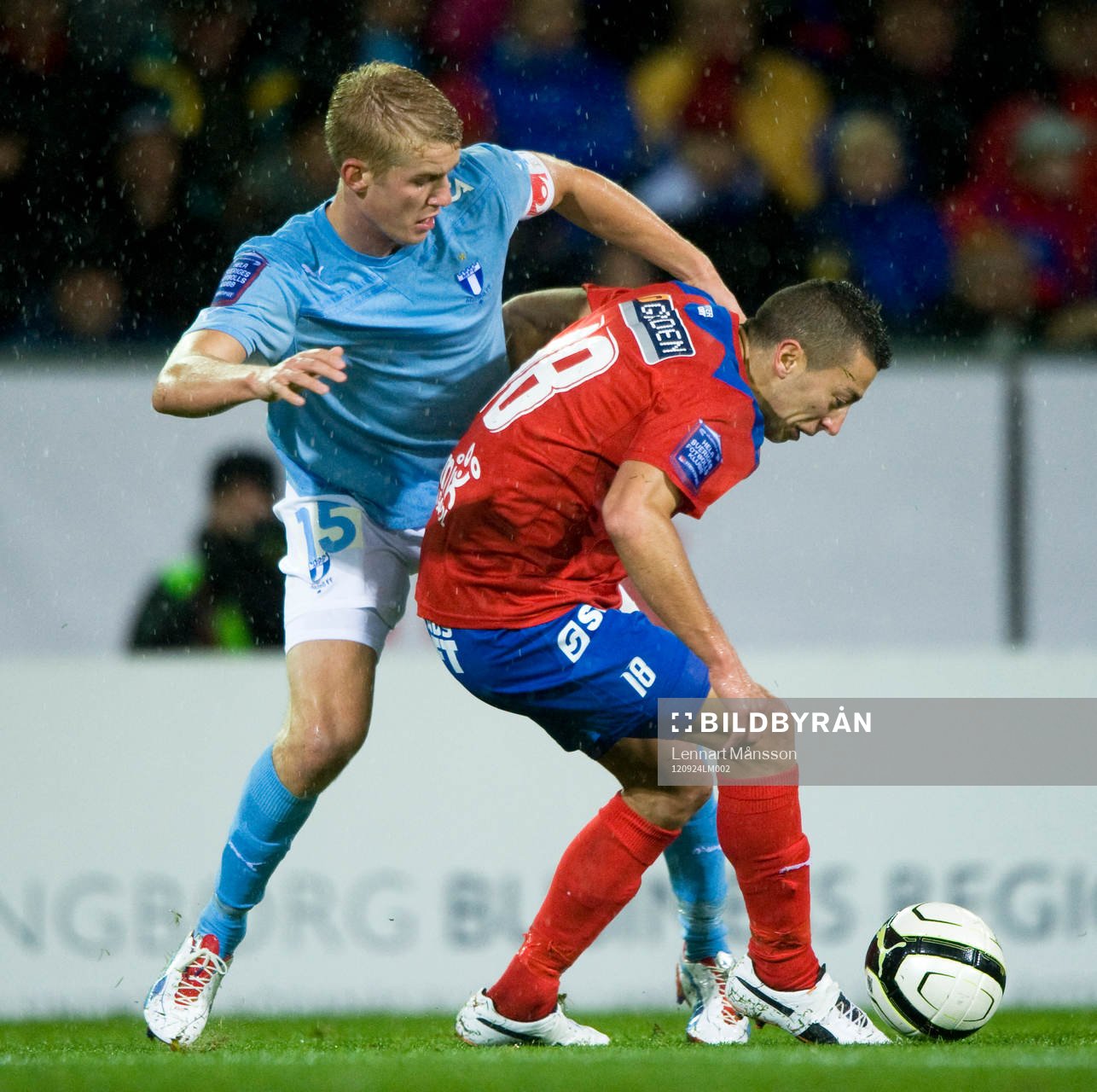 Filip Helander, Malmö och Nikola Djurdjic, Helsingborg