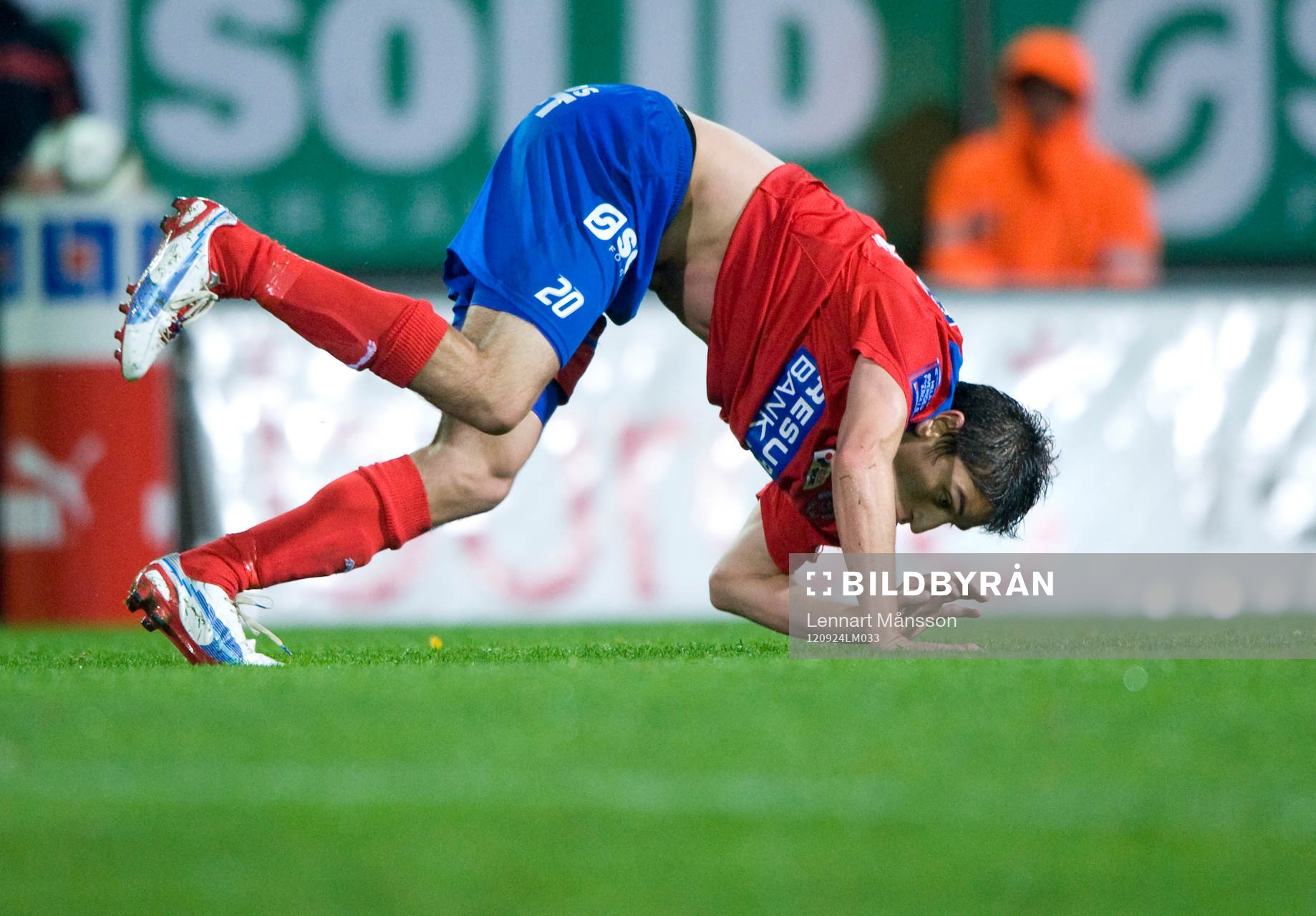 HIF och Alejandro Bedoya, Helsingborg, stod på öronen i