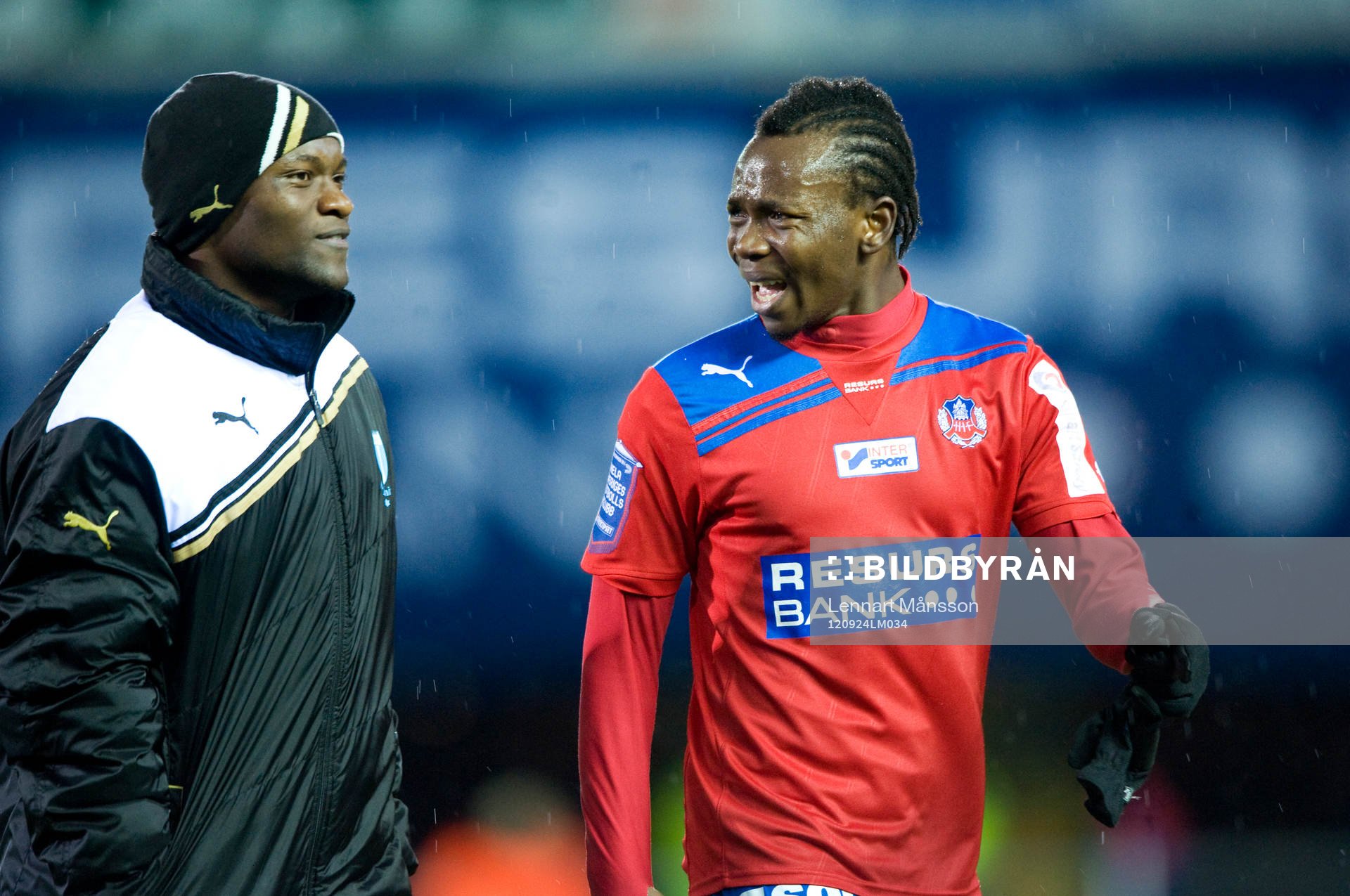 De två sydafrikanerna med förflutit i IFK Hässleholm,