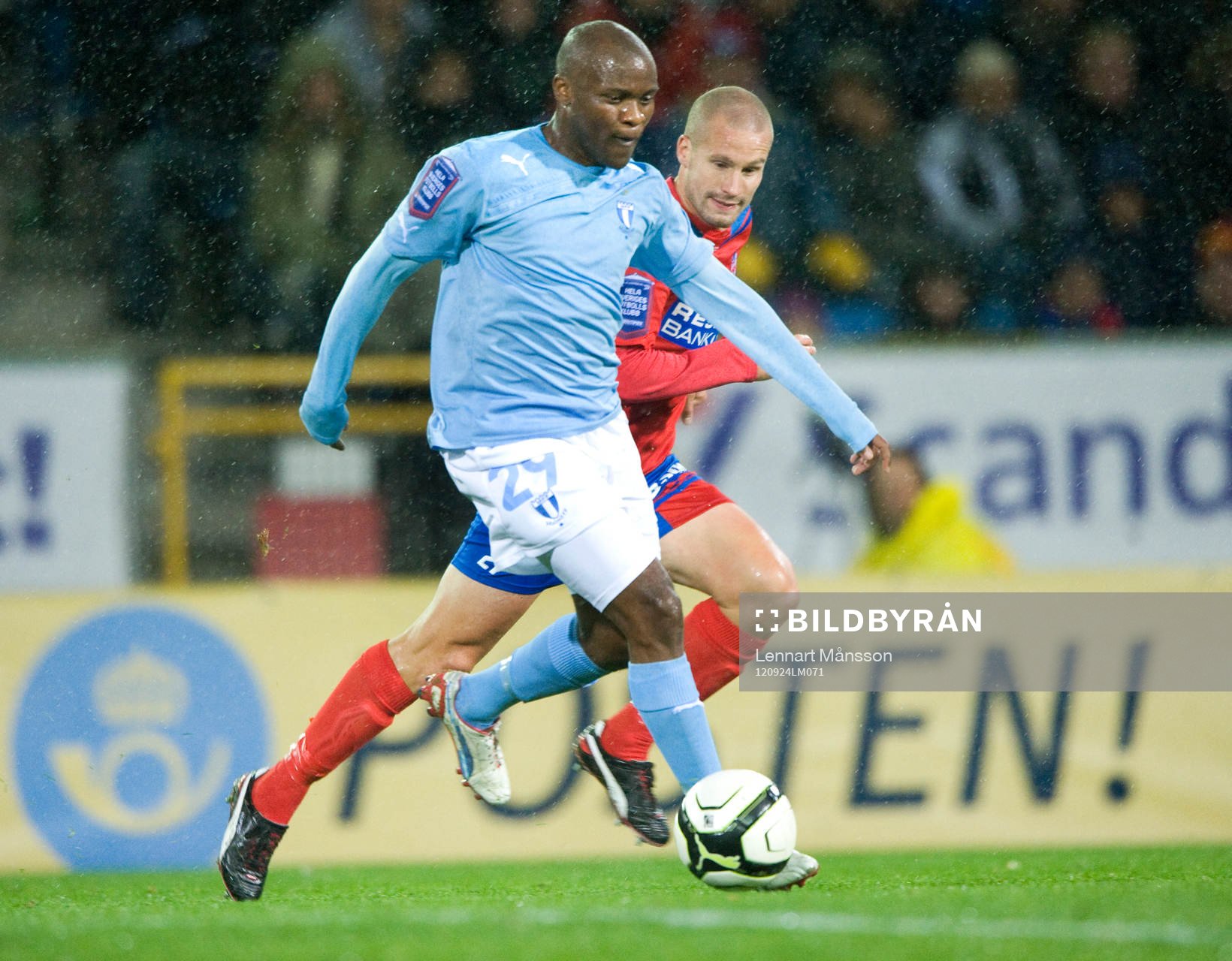 Tokelo Rantie, Malmö och Christoffer Andersson, Helsingborg