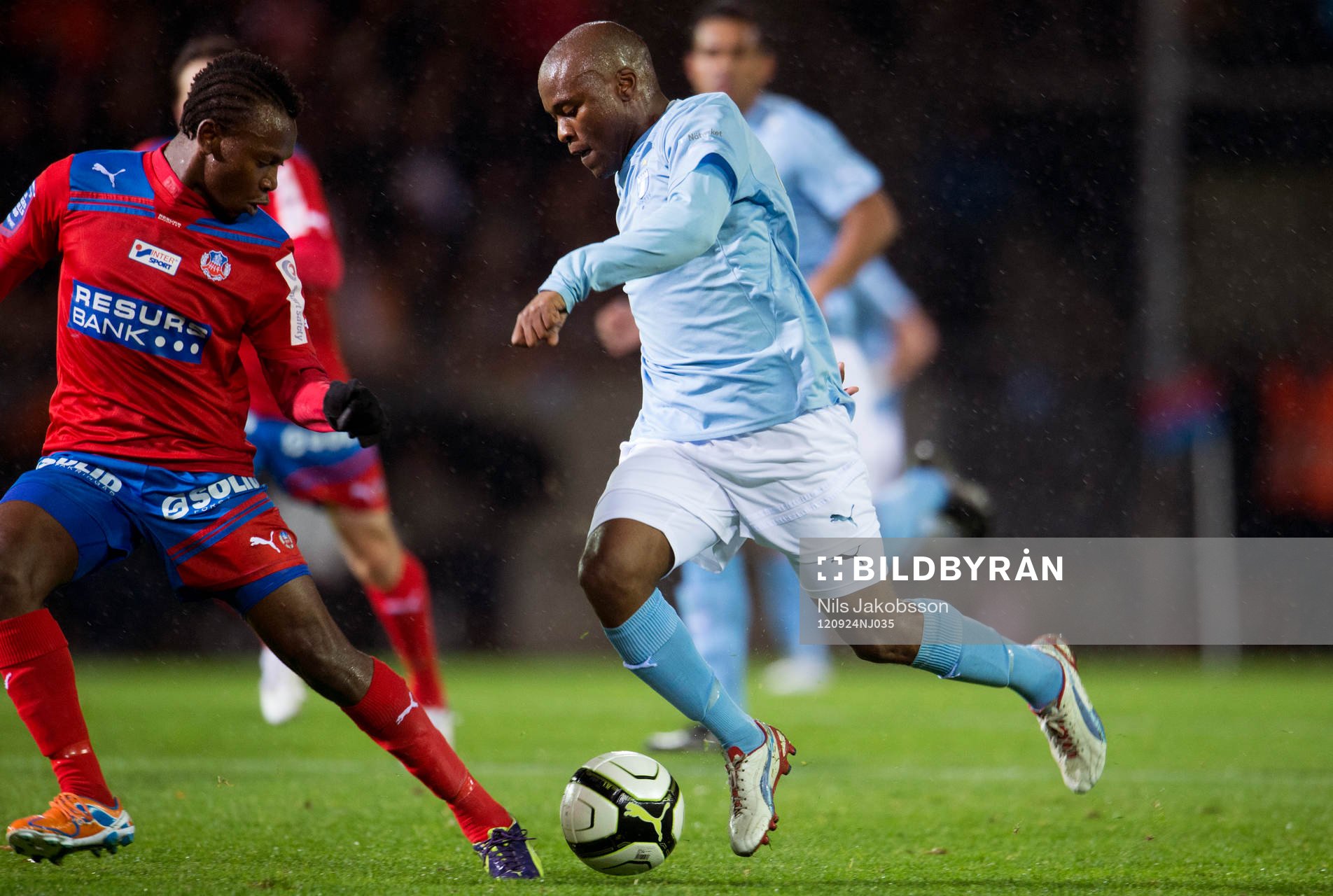 May Mahlangu, Helsingborg, Tokelo Rantie, Malmö FF