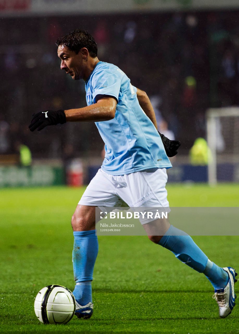 Fotboll, allsvenskan, Helsingborg - Malmö FF: Ricardo Ferreira Da Silva, Malmö FF.