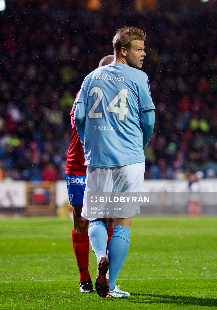 Fotboll, allsvenskan, Helsingborg - Malmö FF: David Löfquist, Malmö FF.