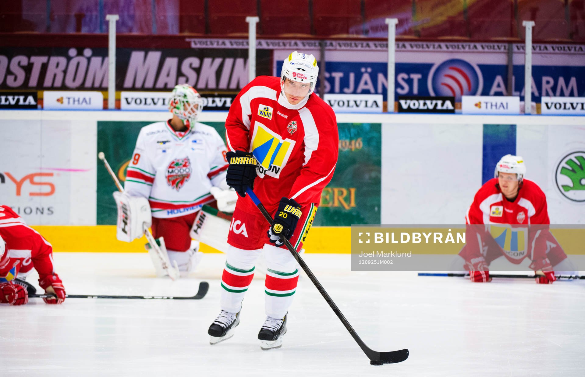 Alexander Steen, Modo, värmer upp