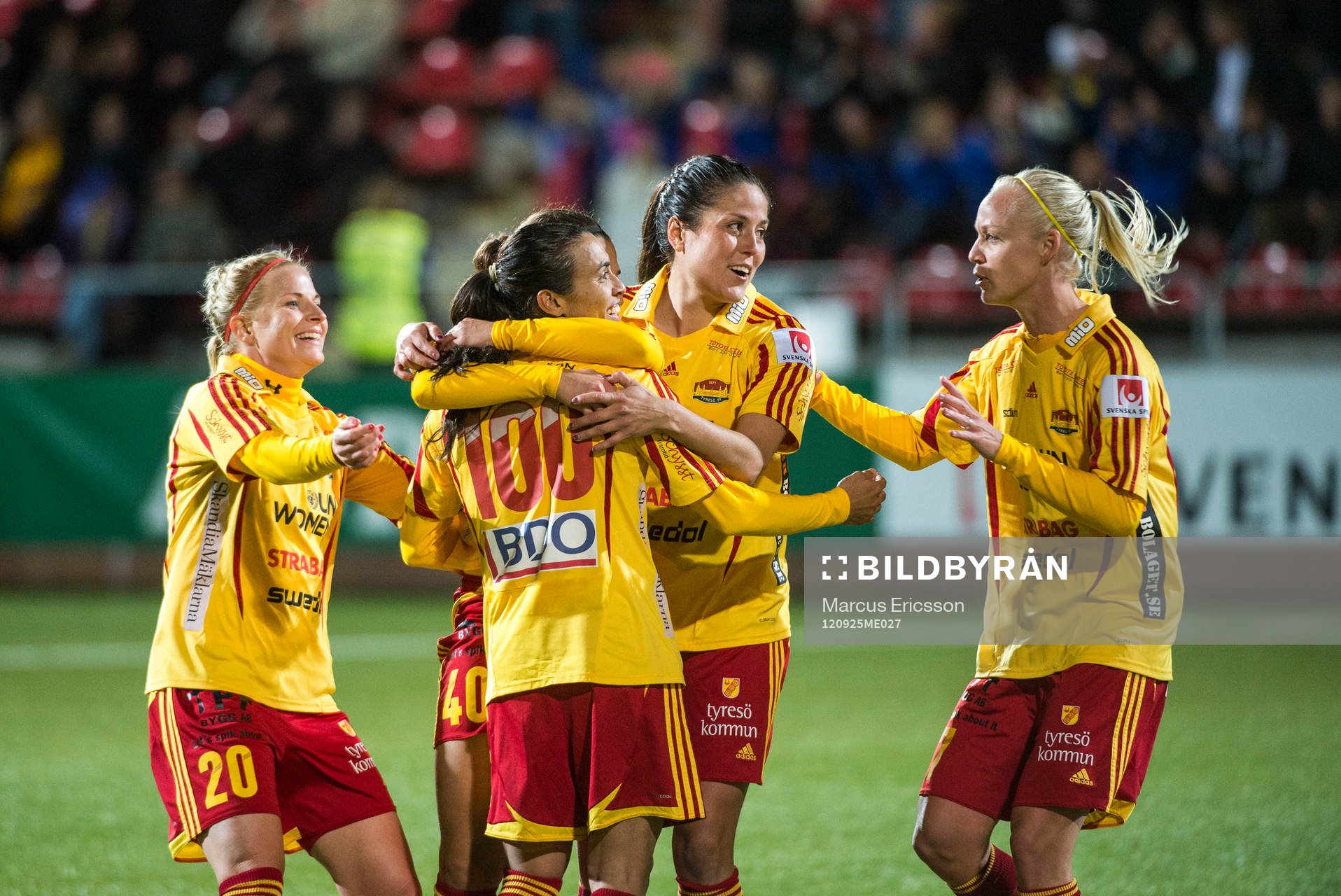 Marta Vieira da Silva, Tyresö jublar